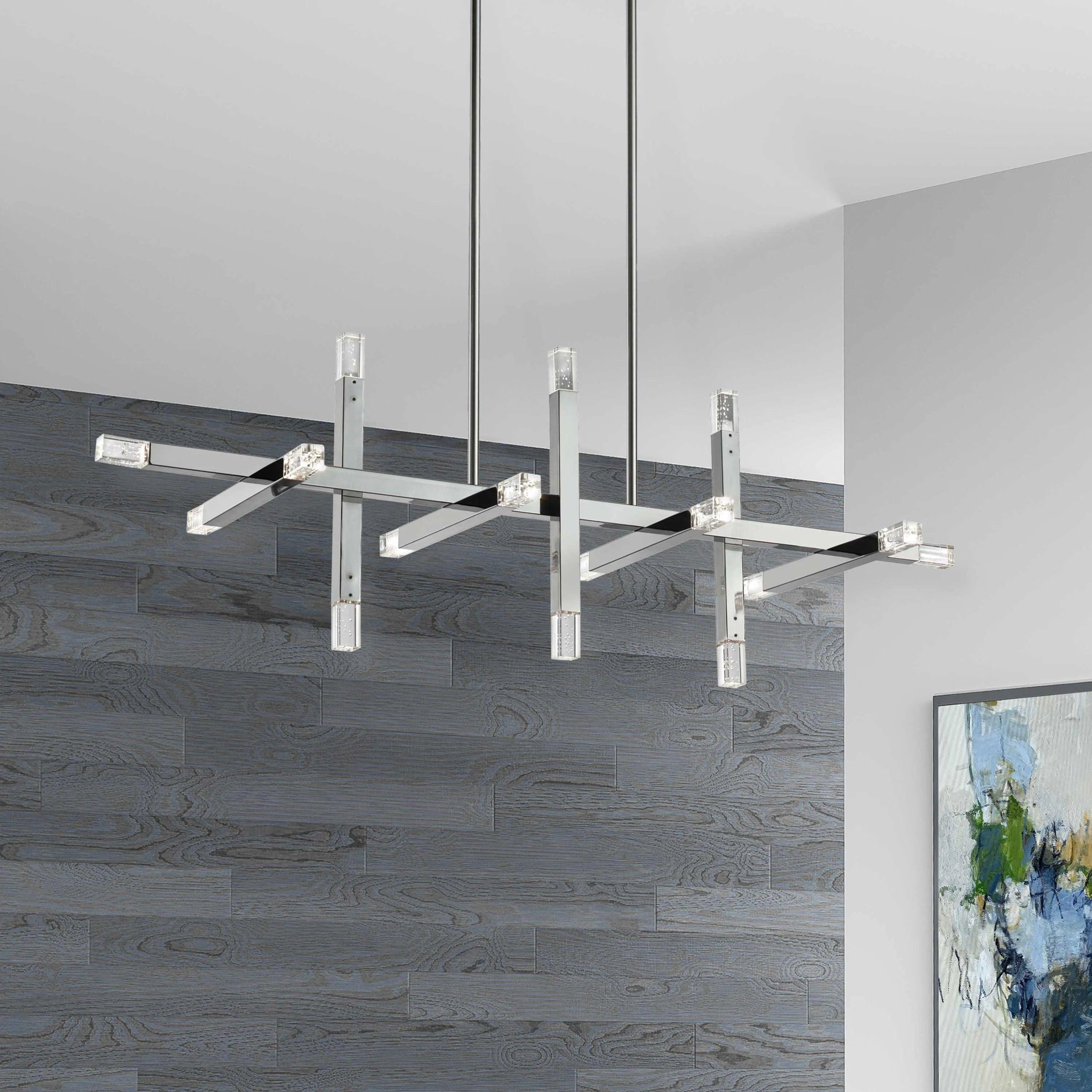 Dainolite - Francesca LED Chandelier - FCS-3656C-AGB - Canada Light Shop
