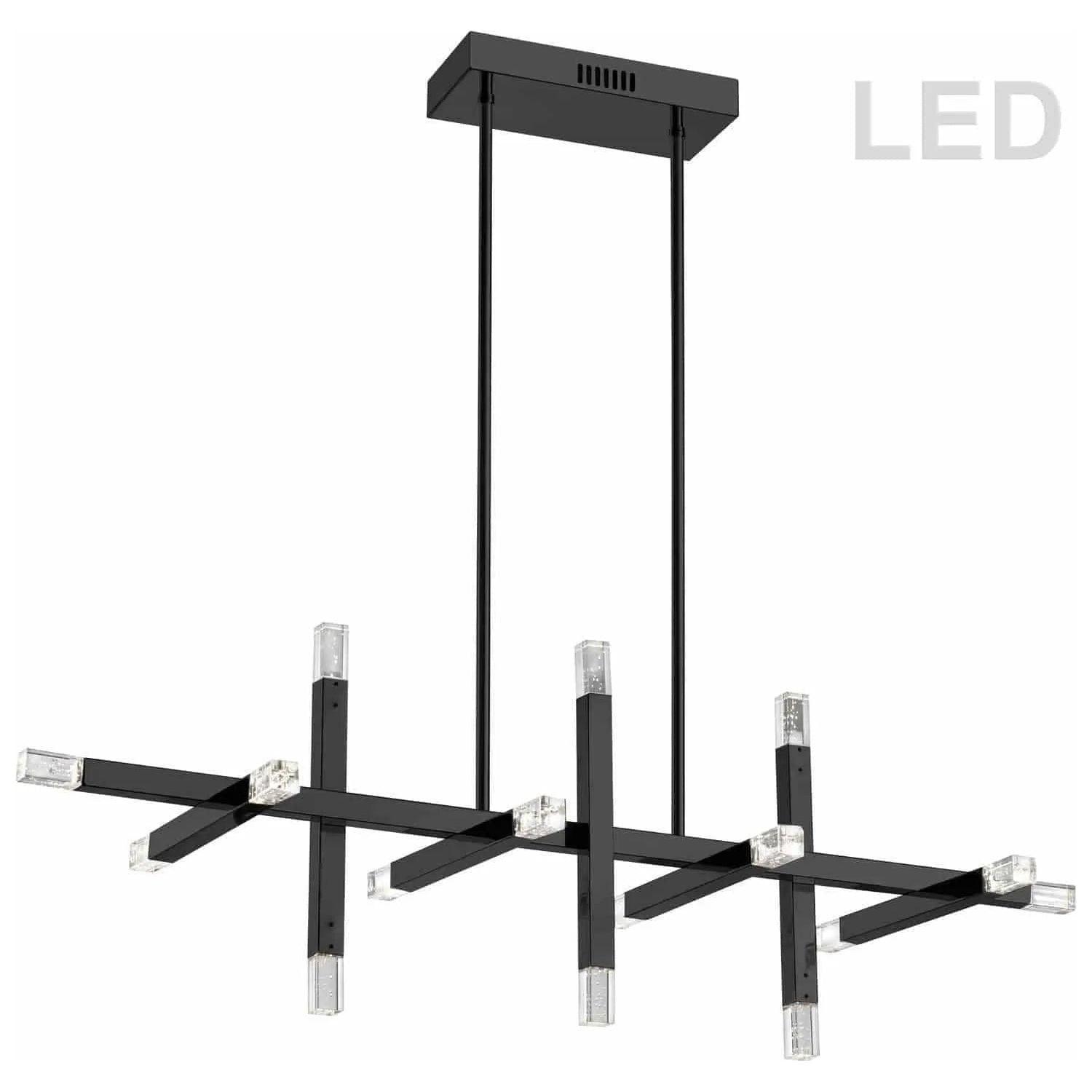 Dainolite - Francesca LED Chandelier - FCS-4064HC-MB - Canada Light Shop