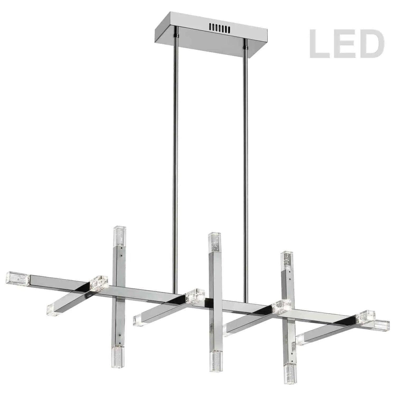 Dainolite - Francesca LED Chandelier - FCS-4064HC-PC - Canada Light Shop