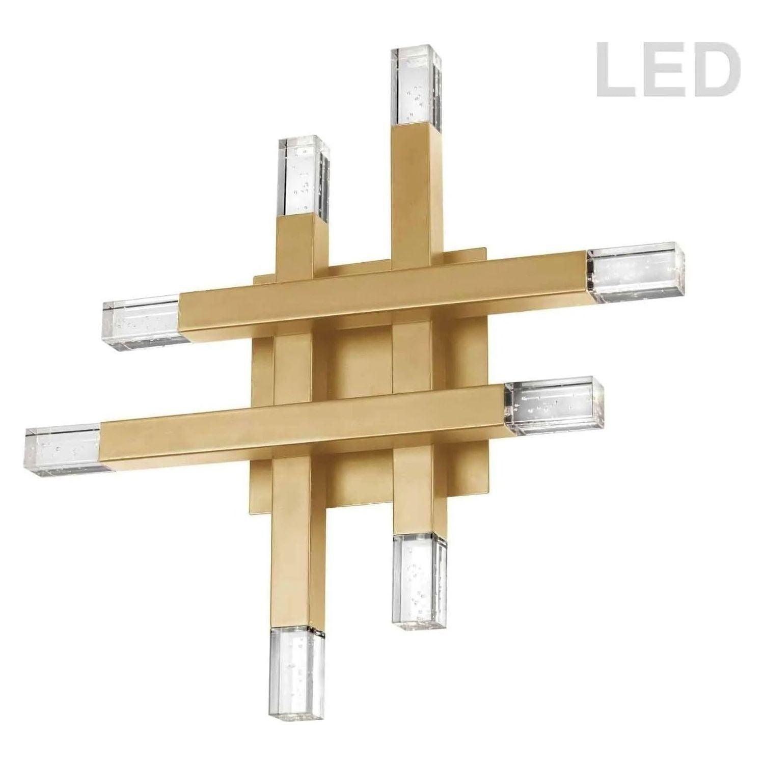 Dainolite - Francesca LED Wall Sconce - FCS-1432W-AGB - Canada Light Shop