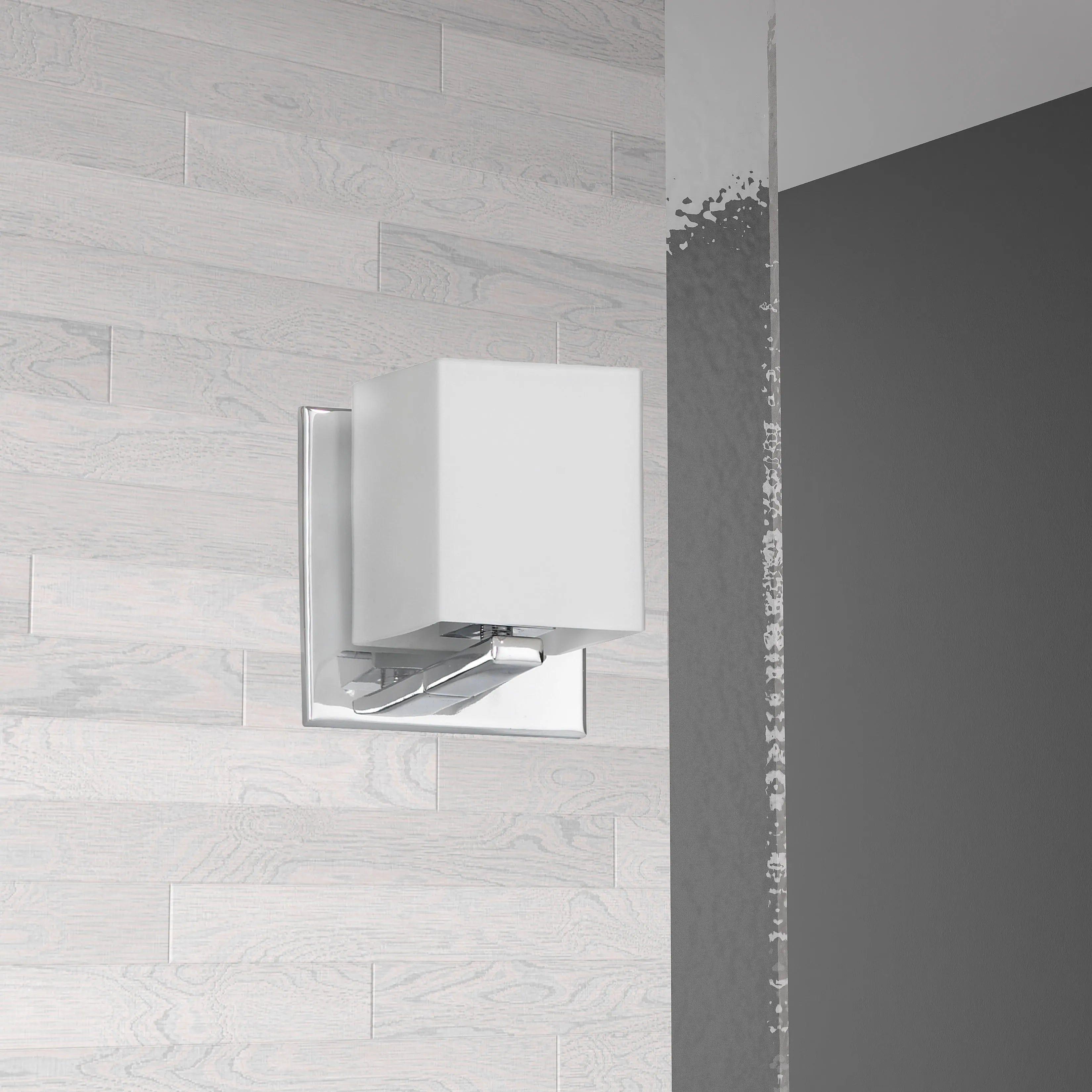 Dainolite - Frosted Glass Vanity Light - V1230-1W-PC - Canada Light Shop