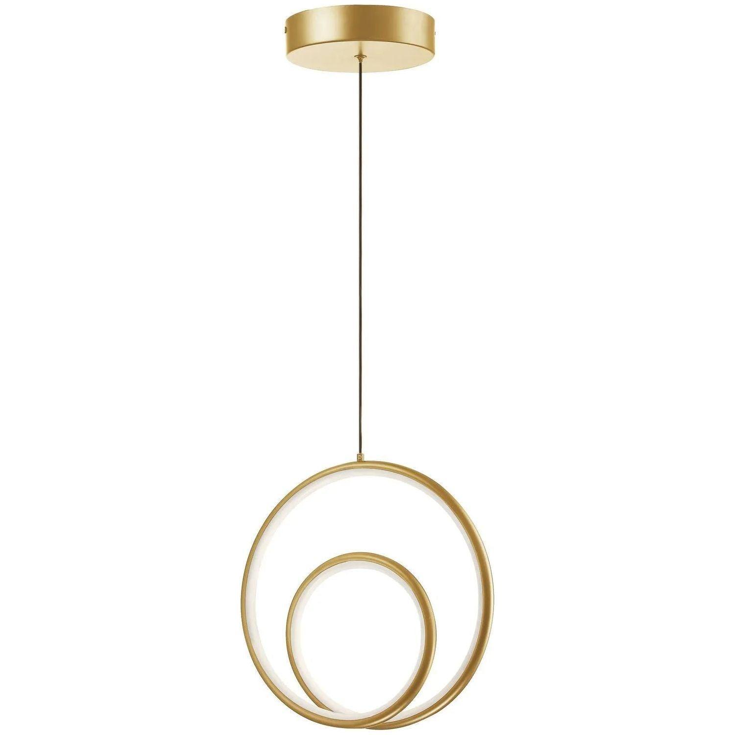 Dainolite - Gabriel LED Pendant - GBL-1222LEDP-AGB - Canada Light Shop