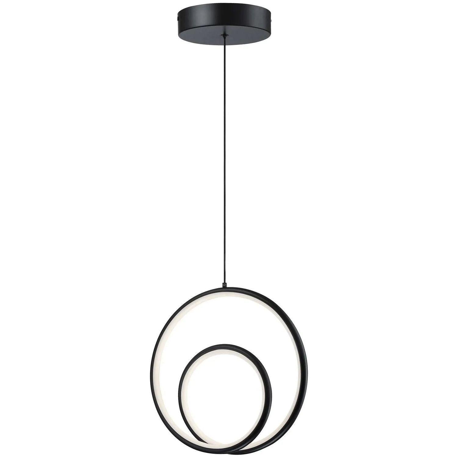 Dainolite - Gabriel LED Pendant - GBL-1222LEDP-MB - Canada Light Shop