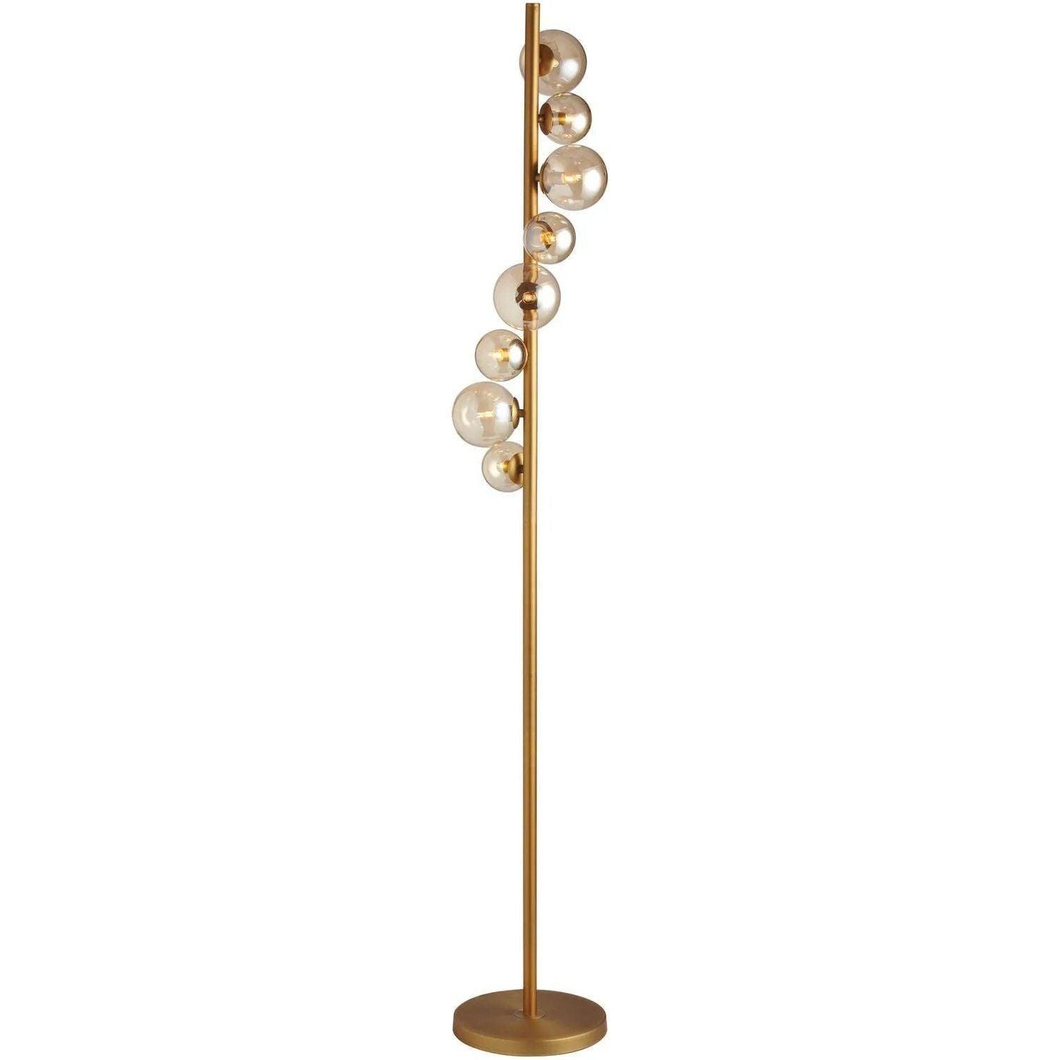 Dainolite - Glasgow Floor Lamp - GLA-638F-VB - Canada Light Shop