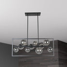 Dainolite - Glasgow Linear Pendant - GLA-3310HP-MB-CLR - Canada Light Shop
