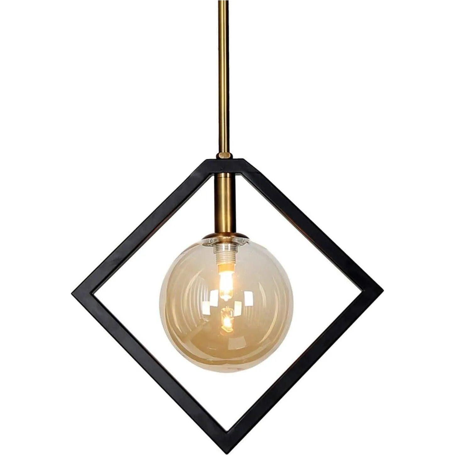 Dainolite - Glasgow Pendant - GLA-121P-MB-VB - Canada Light Shop