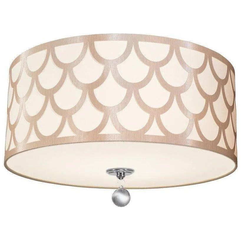 Dainolite - Hannah Flush Mount - HAN-184FH-PC-WG - Canada Light Shop