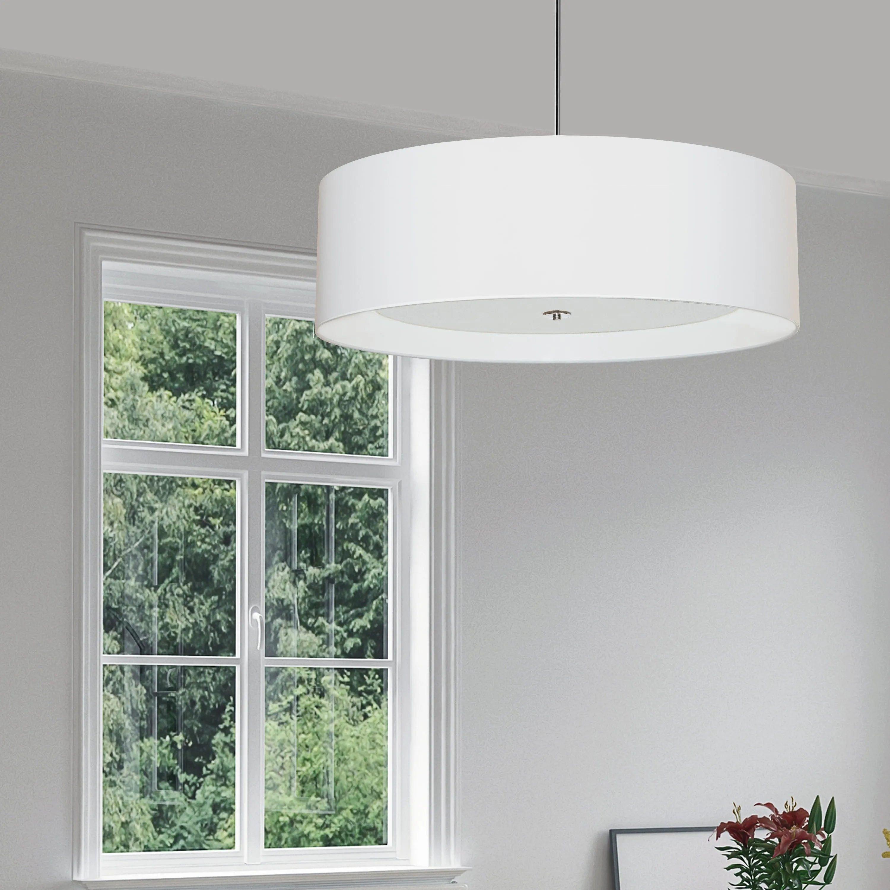 Dainolite - Helena Pendant - HEL-224P-PC-BW - Canada Light Shop