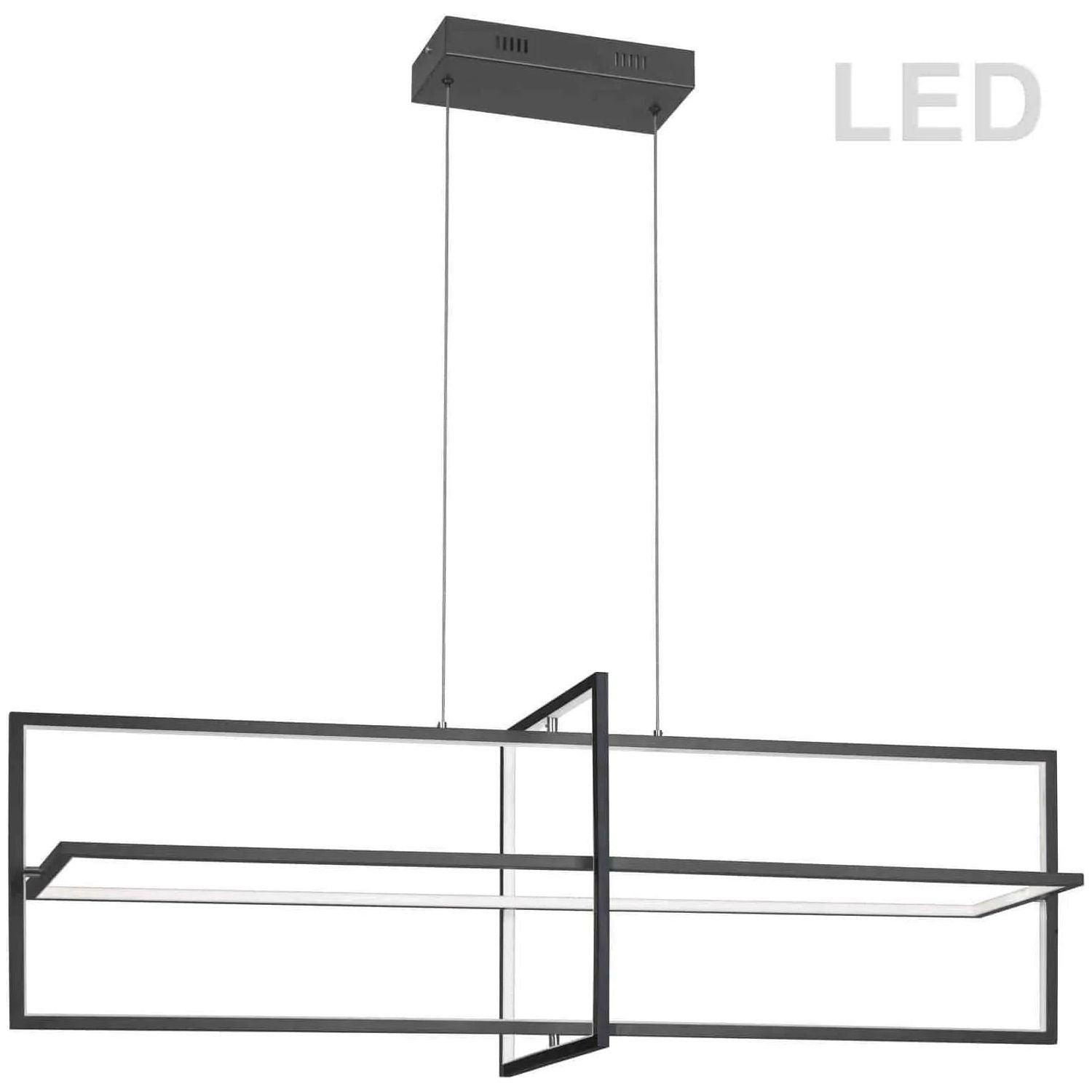 Dainolite - Hildegard LED Chandelier - HIL-4255LEDHC-MB - Canada Light Shop