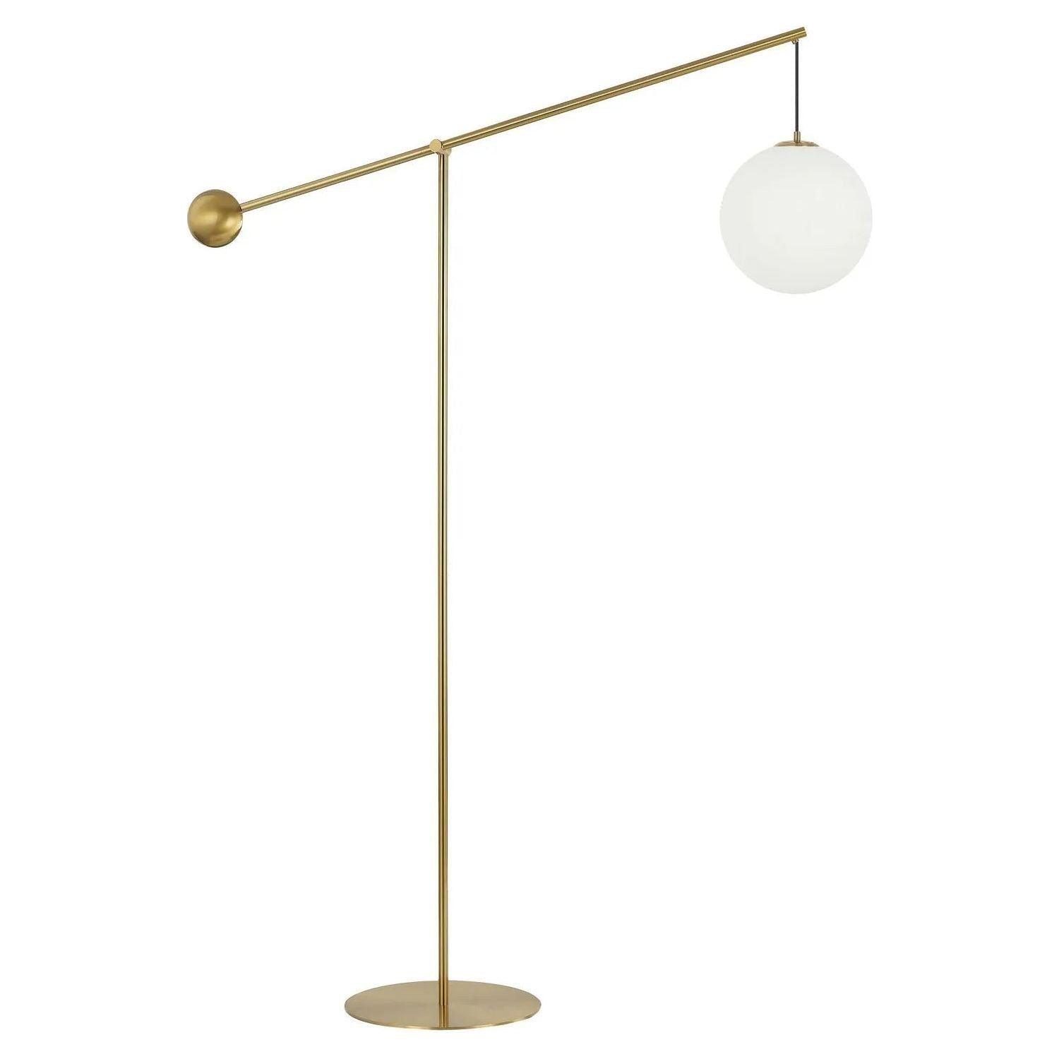 Dainolite - Holly Floor Lamp - HOL-1061F-AGB - Canada Light Shop