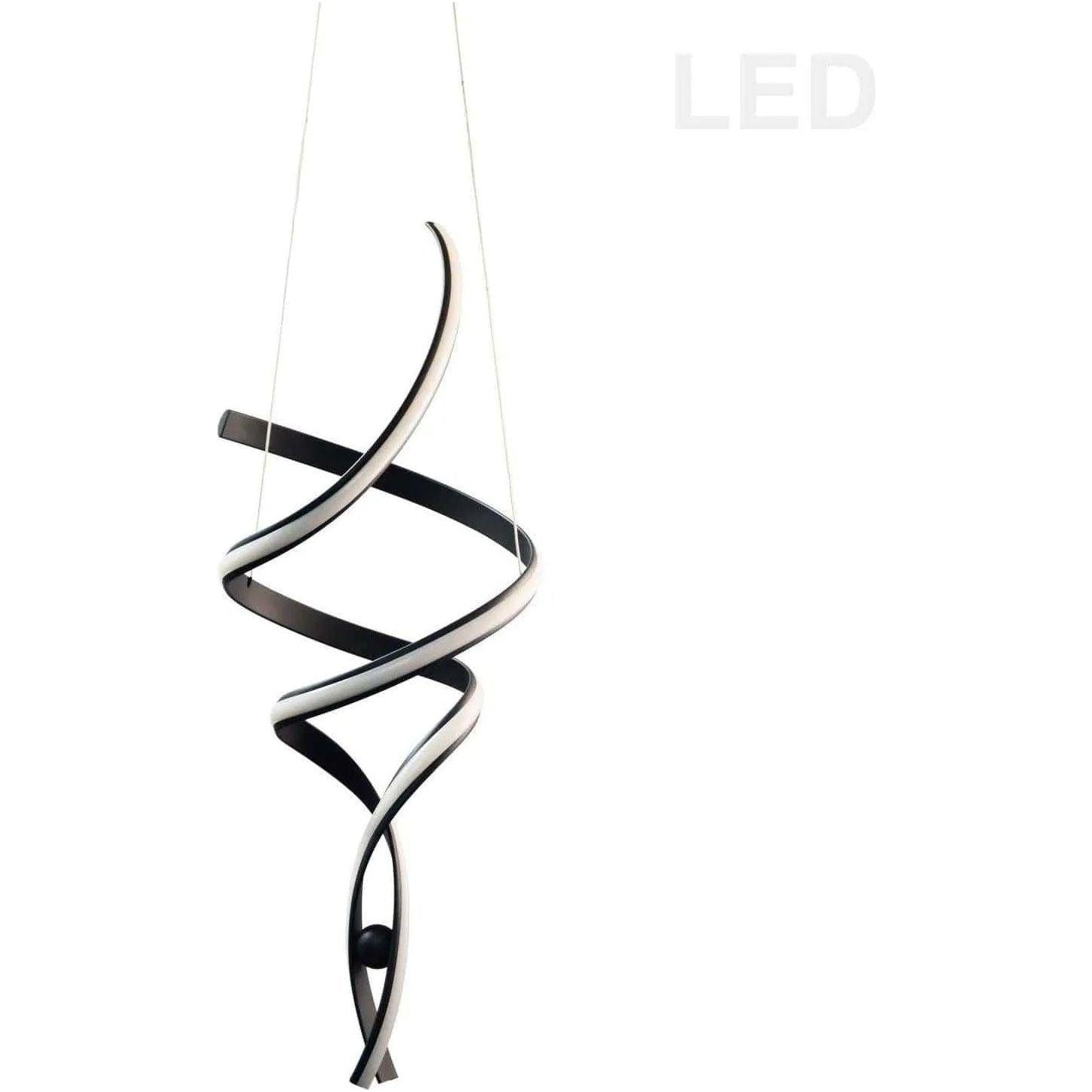Dainolite - Irene LED Pendant - IRN-3935LEDP-MB - Canada Light Shop