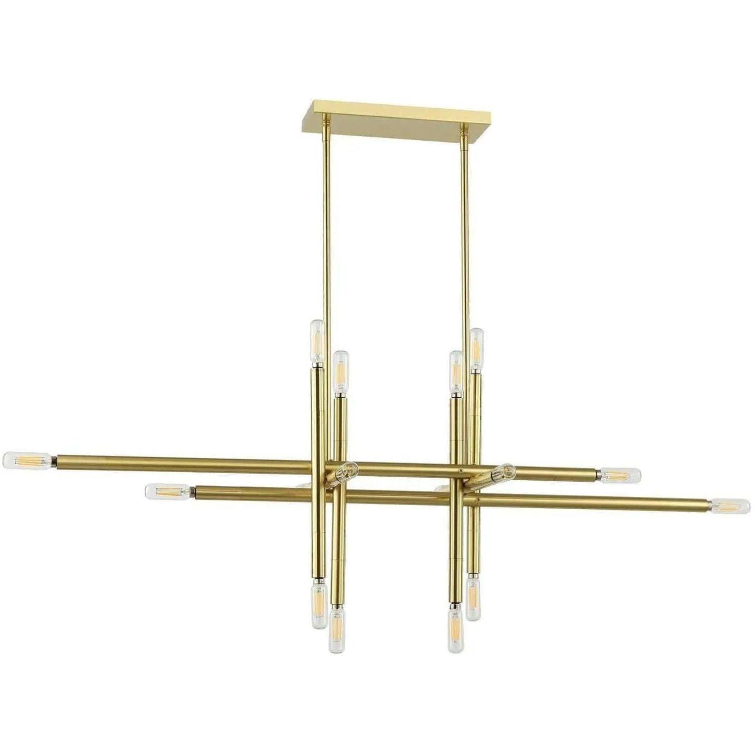 Dainolite - Kanata Linear Pendant - KAN-4016HP-AGB - Canada Light Shop
