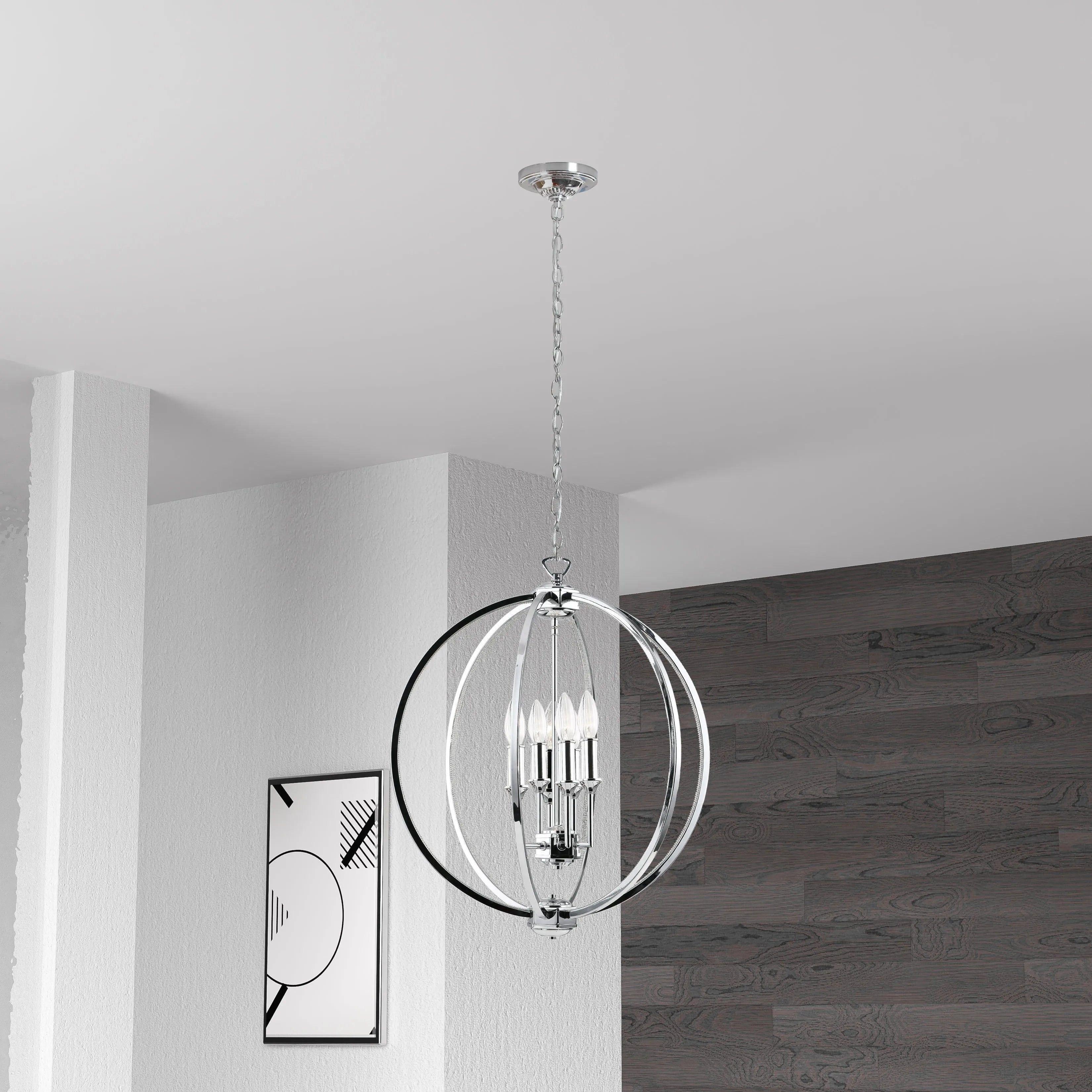 Dainolite - Karland Chandelier - KAR-143C-PC - Canada Light Shop