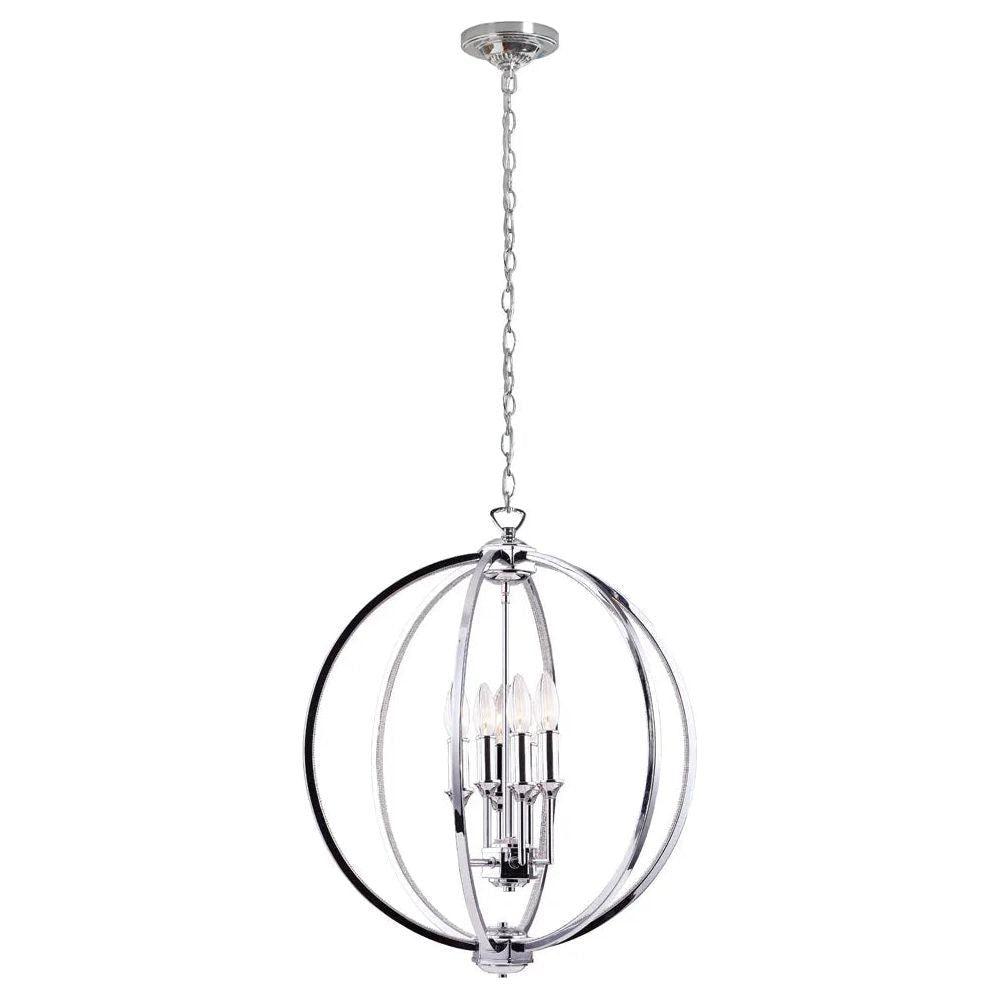 Dainolite - Karland Chandelier - KAR-206C-PC - Canada Light Shop