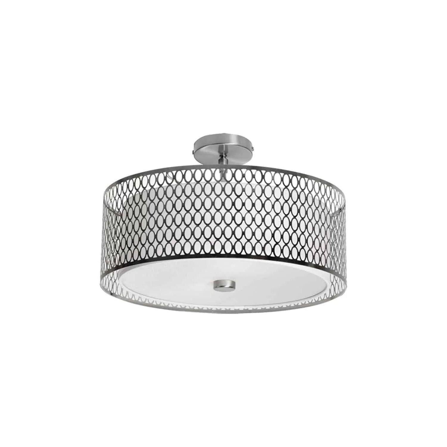 Dainolite - Kordan Semi-Flush Mount - 1015-16FH-SC - Canada Light Shop