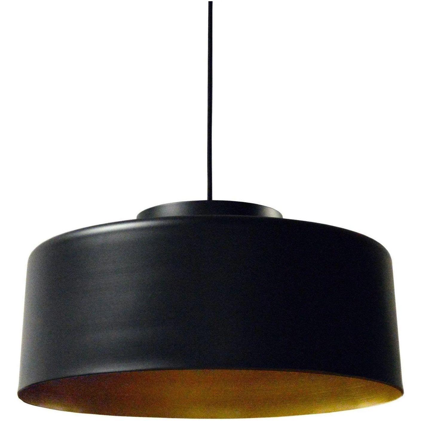 Dainolite - Kup Pendant - KUP-201P-BK-GLD - Canada Light Shop
