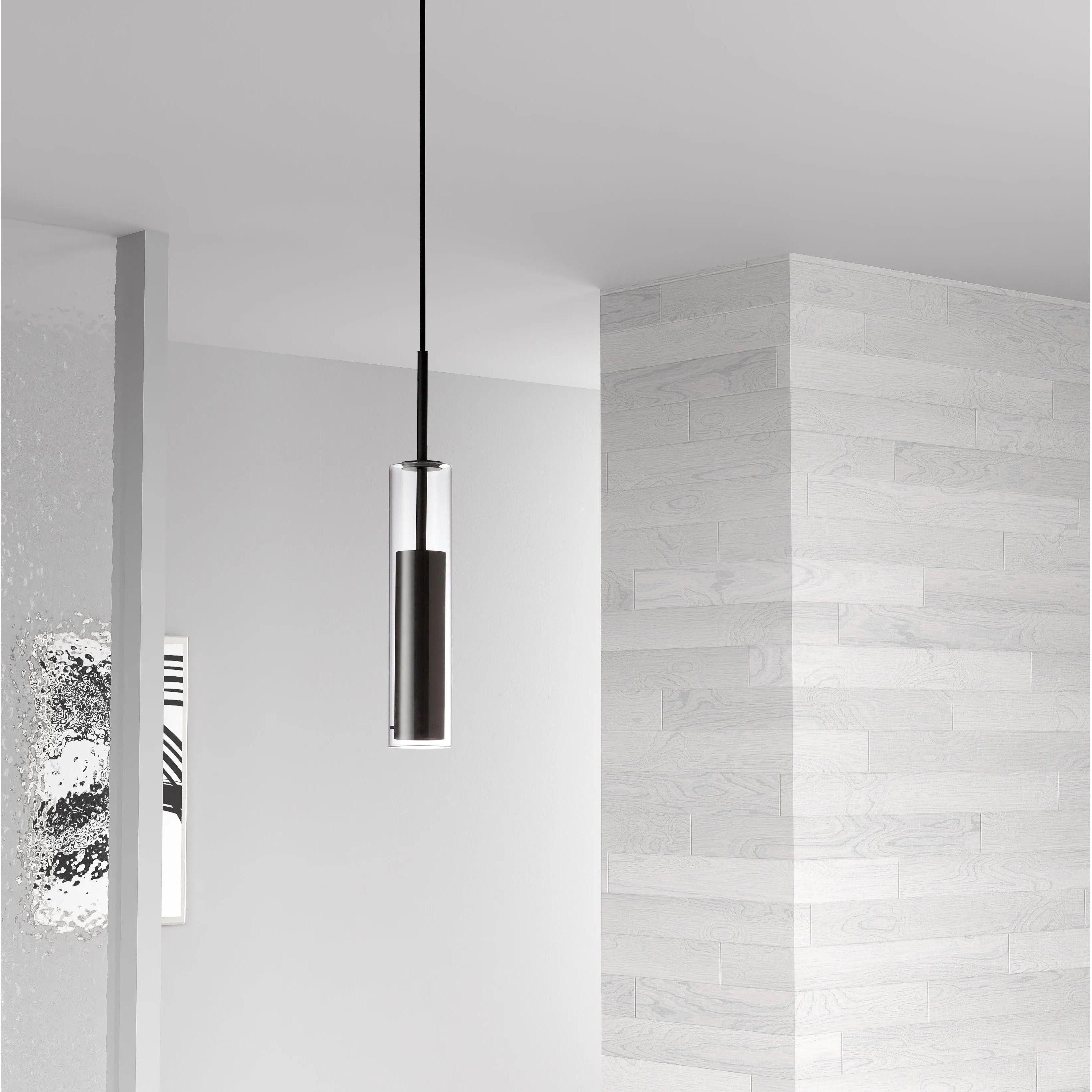 Dainolite - Luna LED Pendant - LUN-1LEDP-BK - Canada Light Shop
