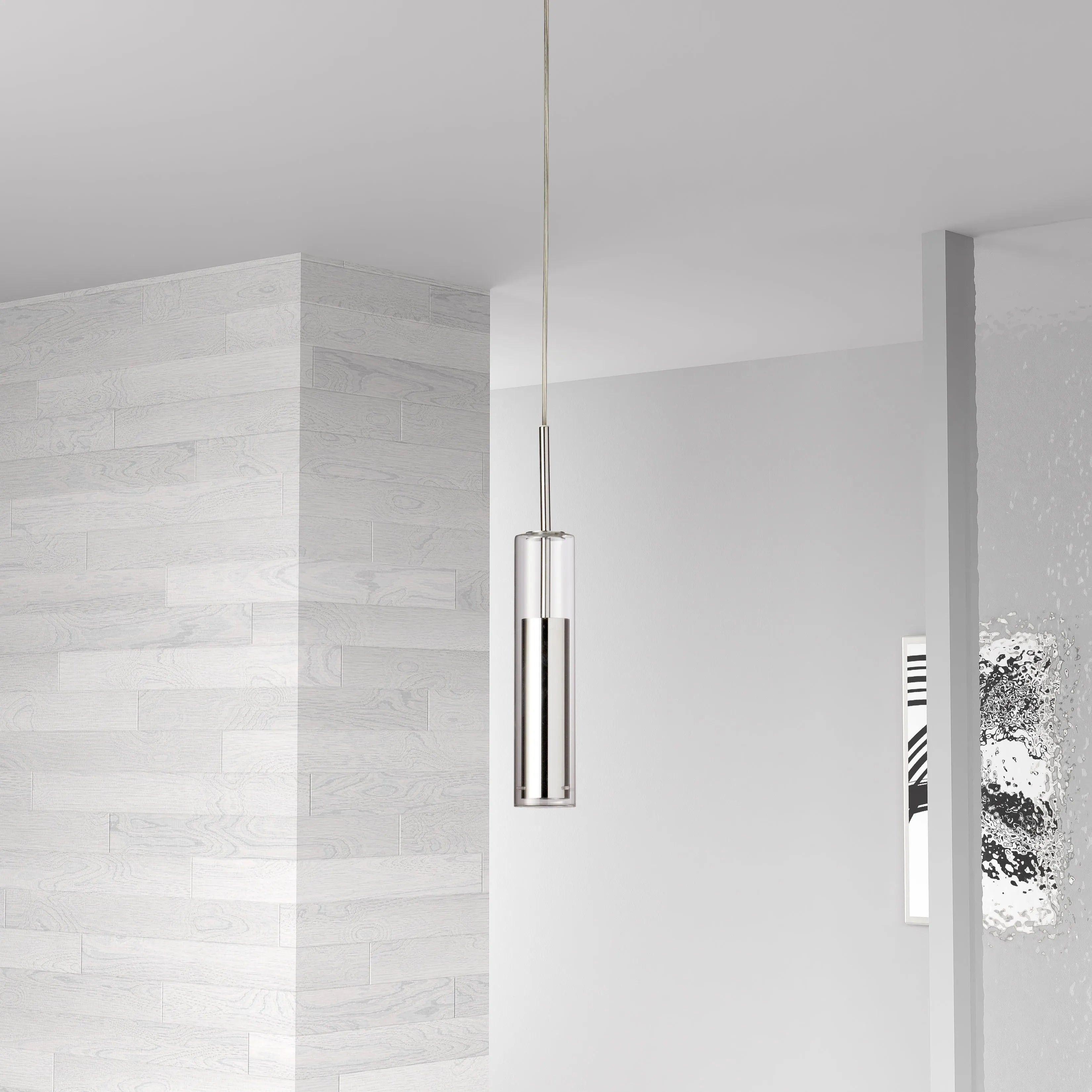 Dainolite - Luna LED Pendant - LUN-1LEDP-BK - Canada Light Shop