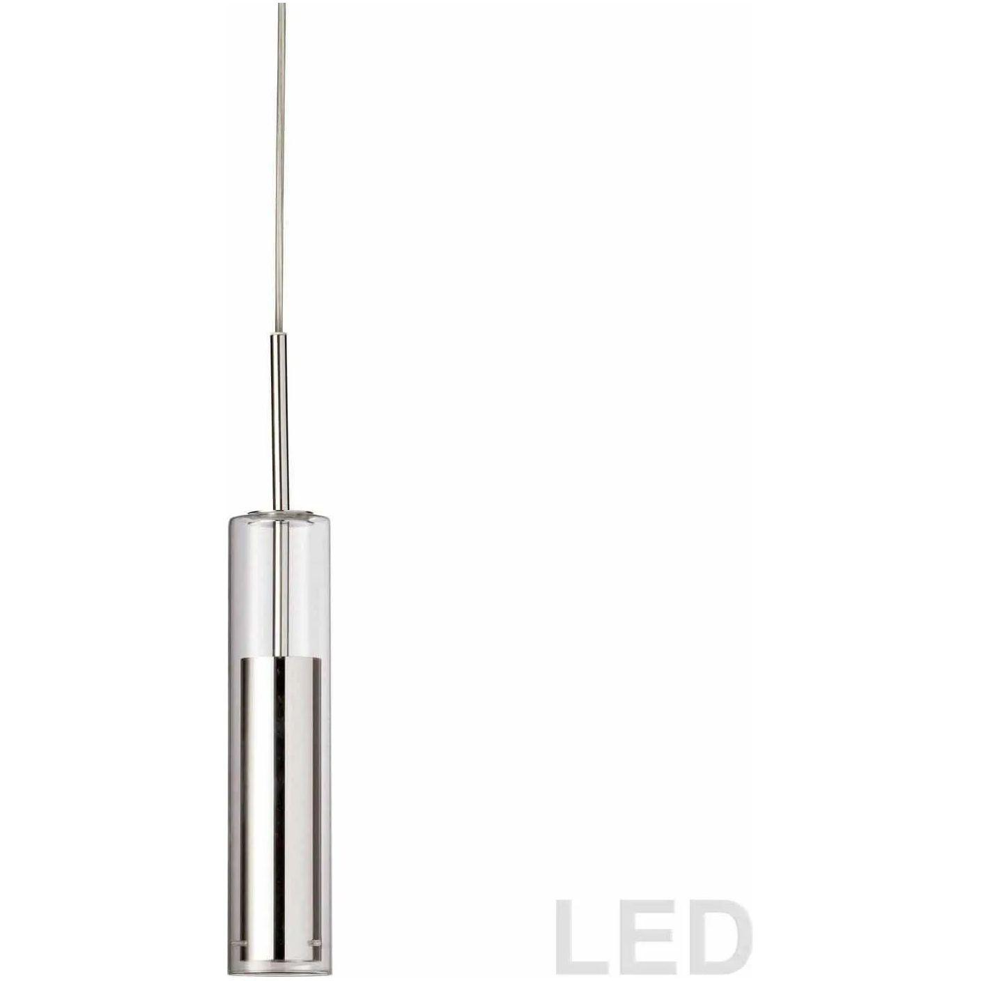 Dainolite - Luna LED Pendant - LUN-1LEDP-PC - Canada Light Shop