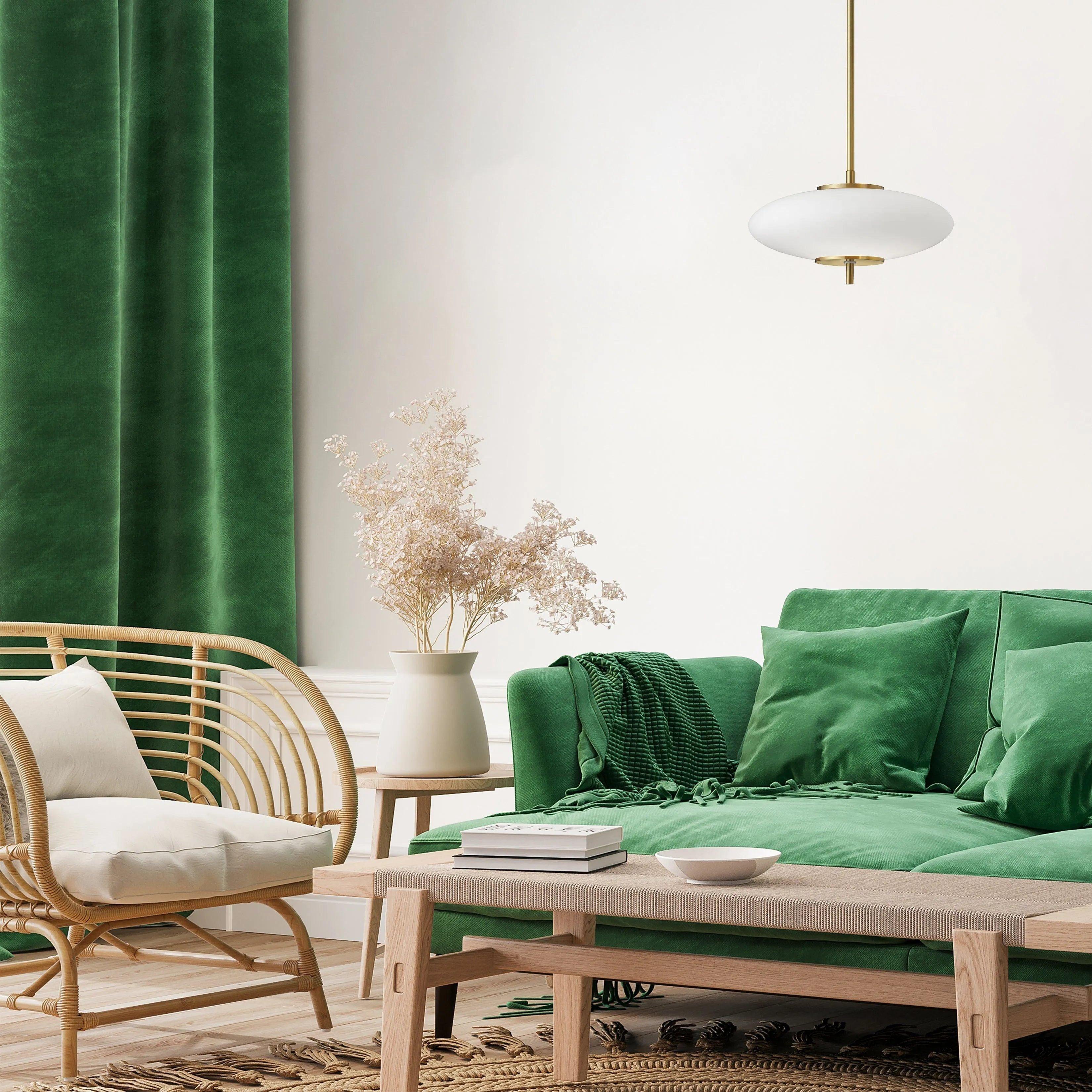 Dainolite - Maddie LED Pendant - MAD-121LEDP-AGB - Canada Light Shop