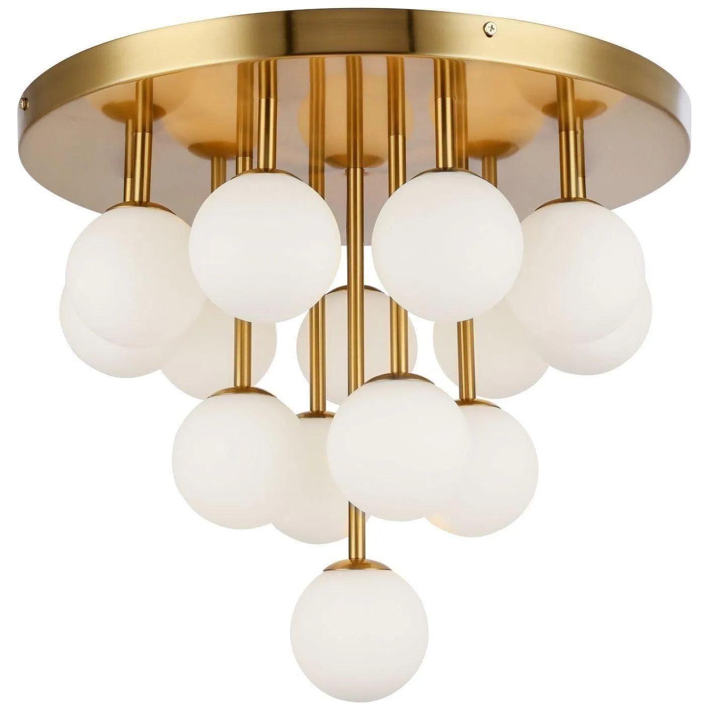 Dainolite - Megallan Flush Mount - MGL-2014FH-AGB - Canada Light Shop