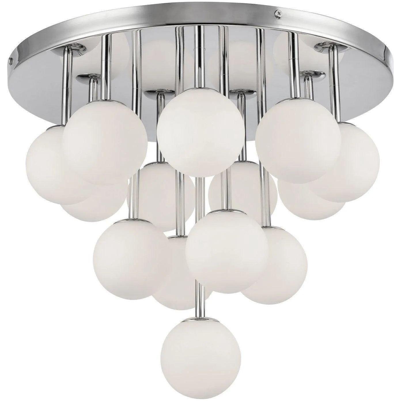 Dainolite - Megallan Flush Mount - MGL-2014FH-PC - Canada Light Shop