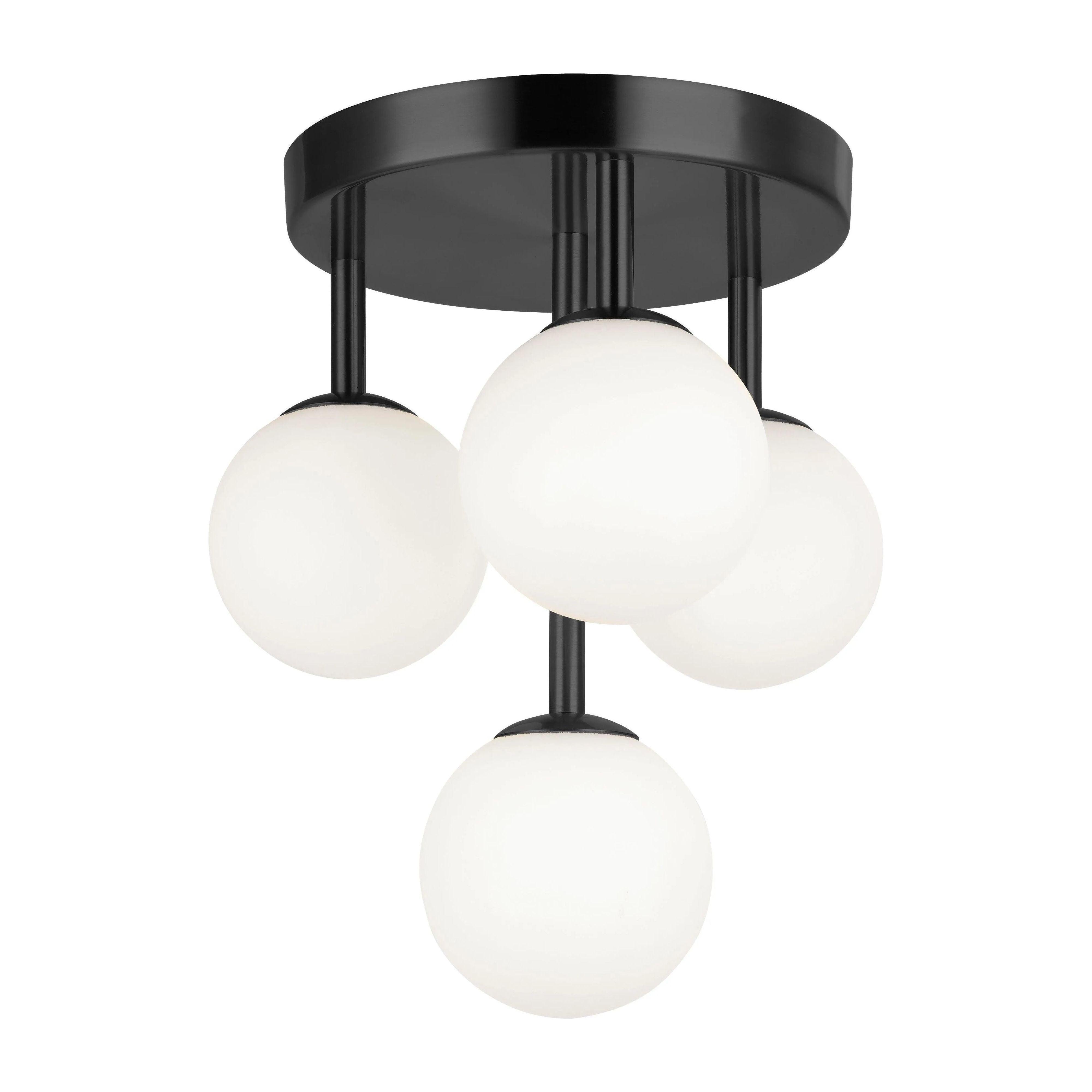 Dainolite - Megallan Flush Mount - MGL-94FH-MB - Canada Light Shop