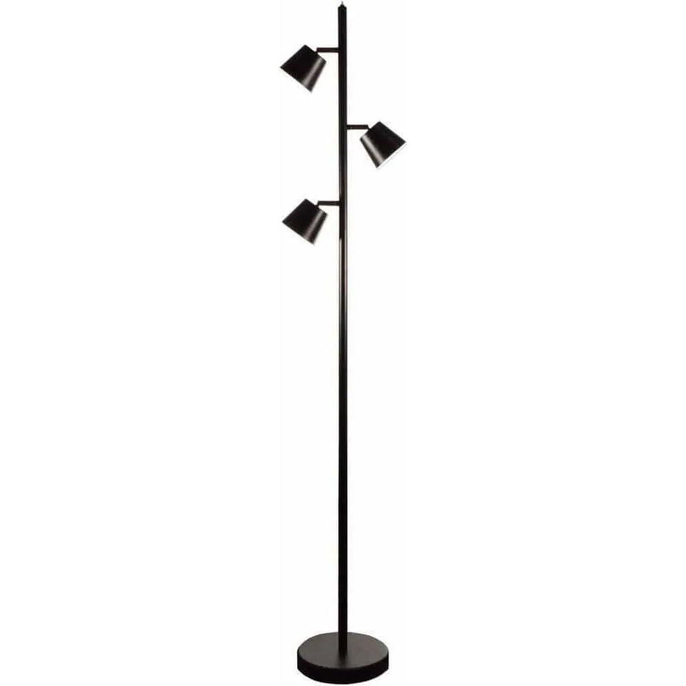 Dainolite - Modern LED Floor Lamp - 625LEDF-BK - Canada Light Shop