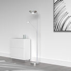 Dainolite - Mother & Son LED Floor Lamp - 170LEDF-BK - Canada Light Shop