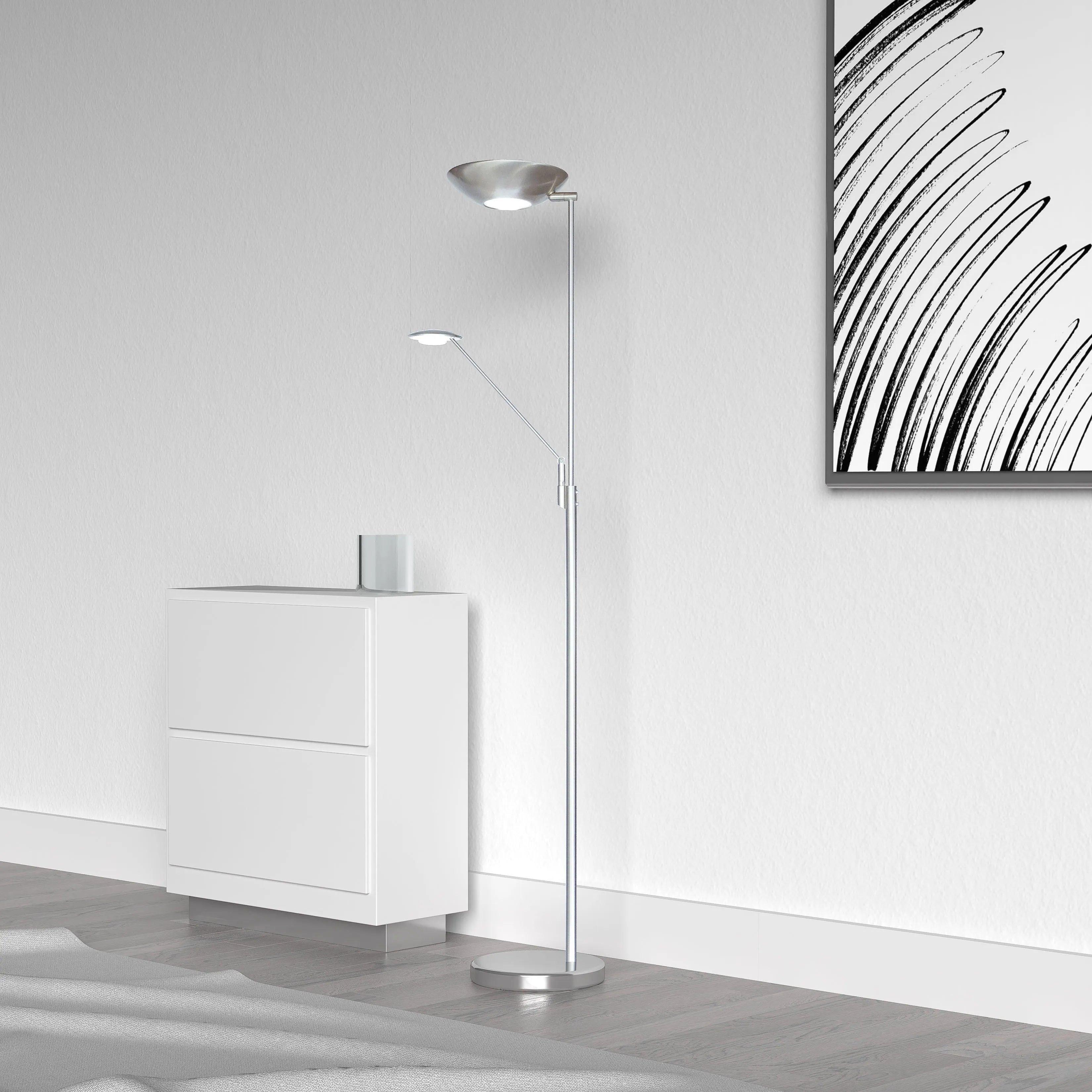 Dainolite - Mother & Son LED Floor Lamp - 170LEDF-BK - Canada Light Shop