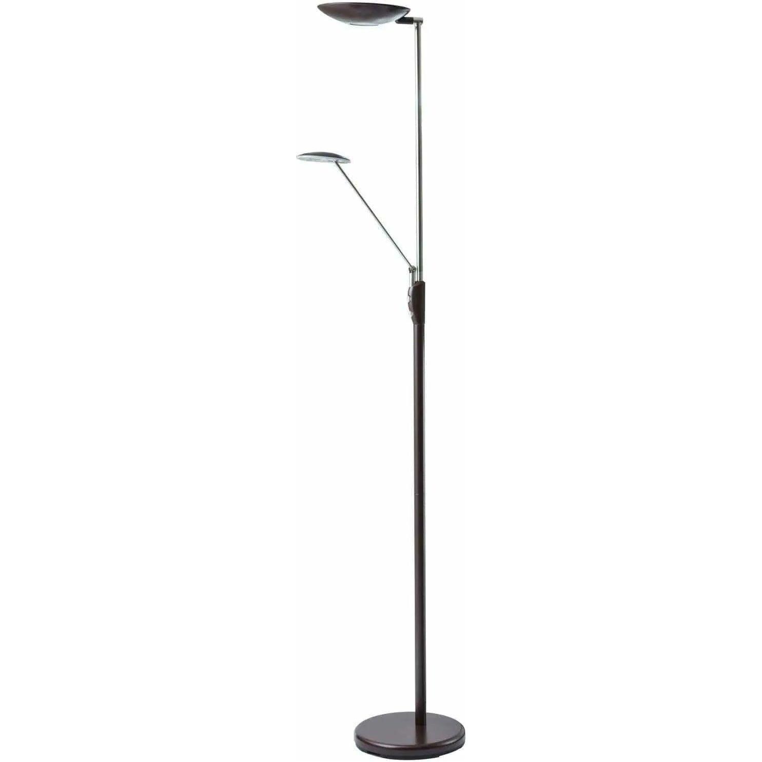 Dainolite - Mother & Son LED Floor Lamp - 170LEDF-OBB - Canada Light Shop