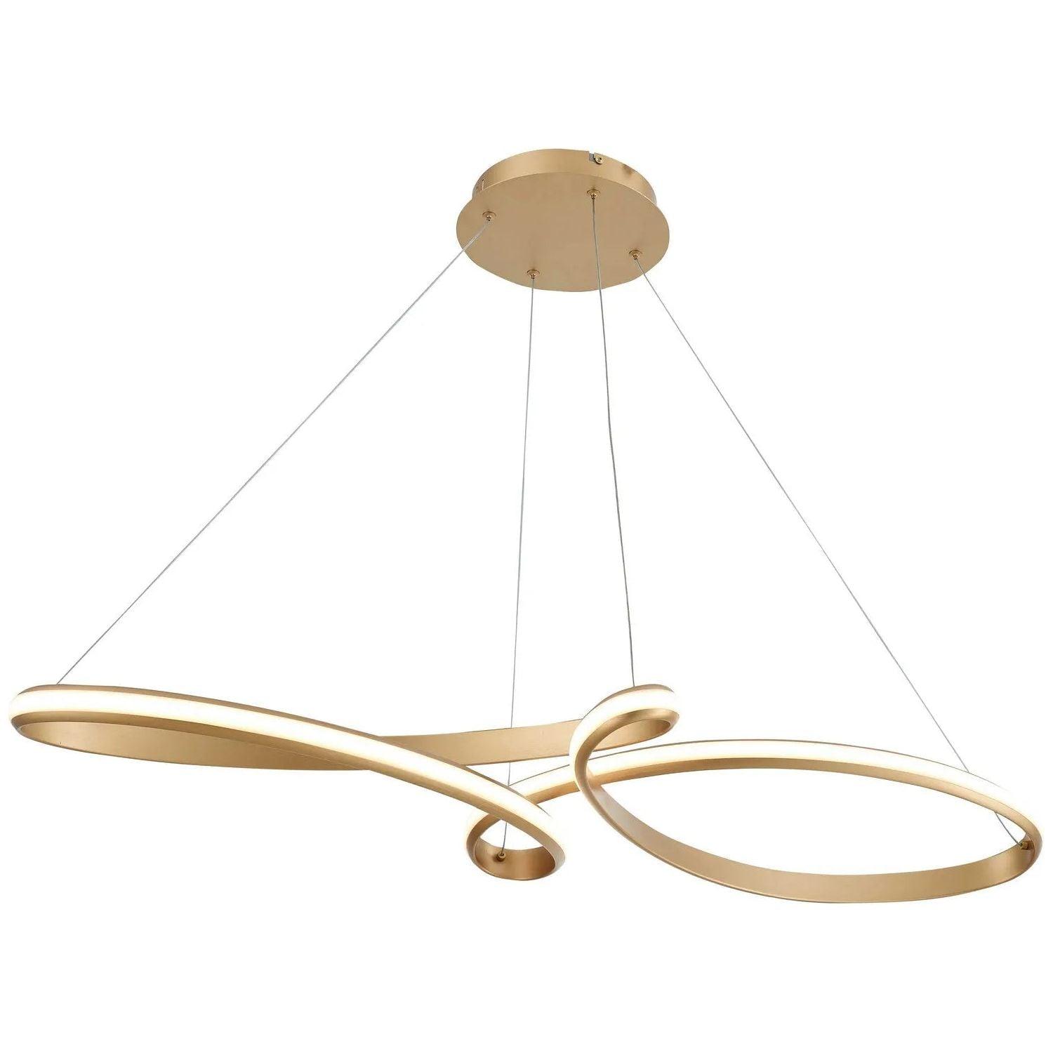 Dainolite - Nola LED Linear Pendant - NOL-4350LEDHP-AGB - Canada Light Shop