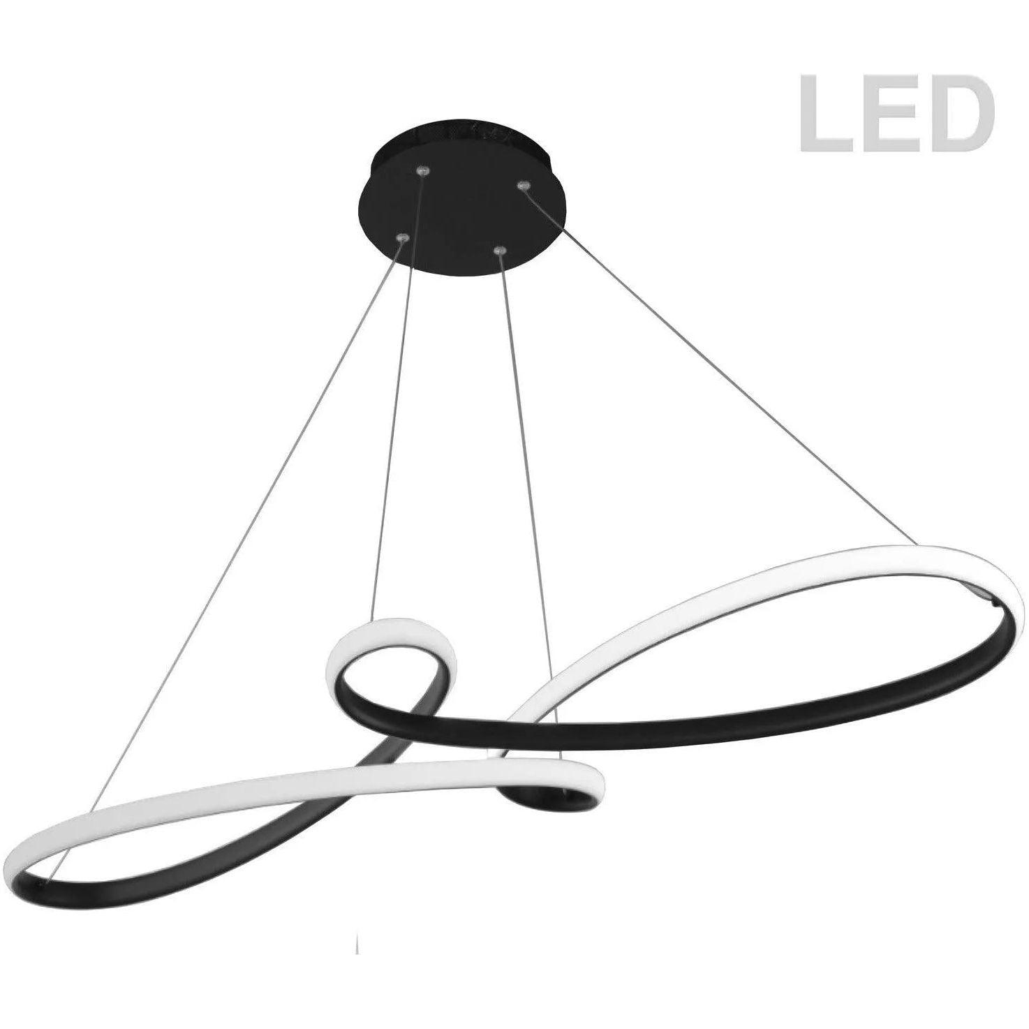 Dainolite - Nola LED Linear Pendant - NOL-4350LEDHP-MB - Canada Light Shop