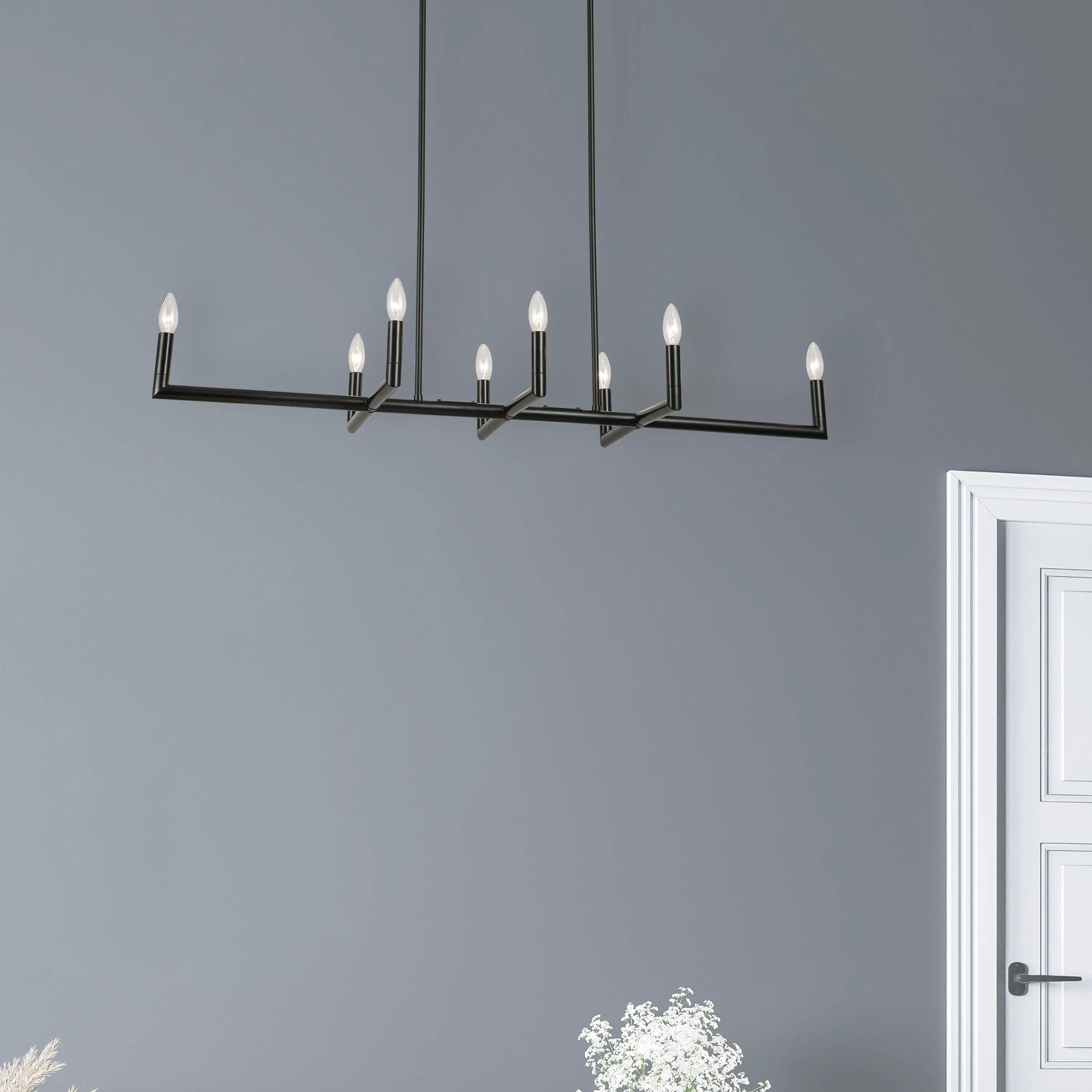 Dainolite - Nora Linear Pendant - NOR-478HC-MB - Canada Light Shop