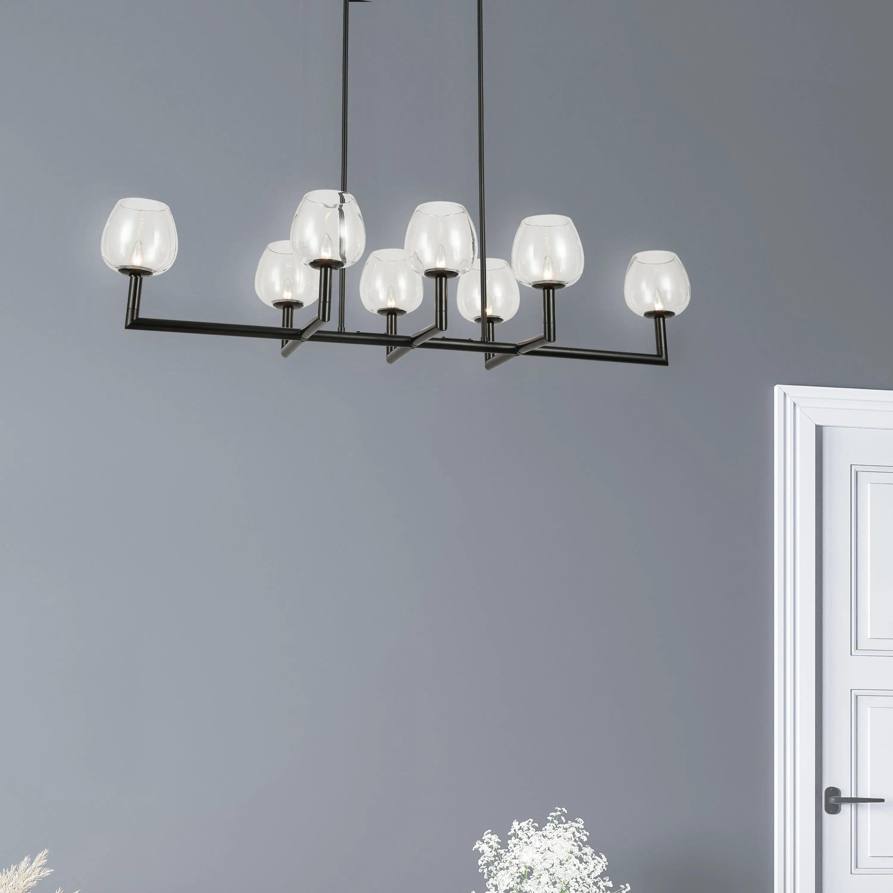 Dainolite - Nora Linear Pendant - NOR-478HC-MB - Canada Light Shop