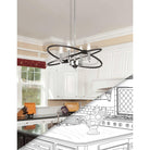 Dainolite - Paloma Chandelier - PAL-184C-PC-MB - Canada Light Shop