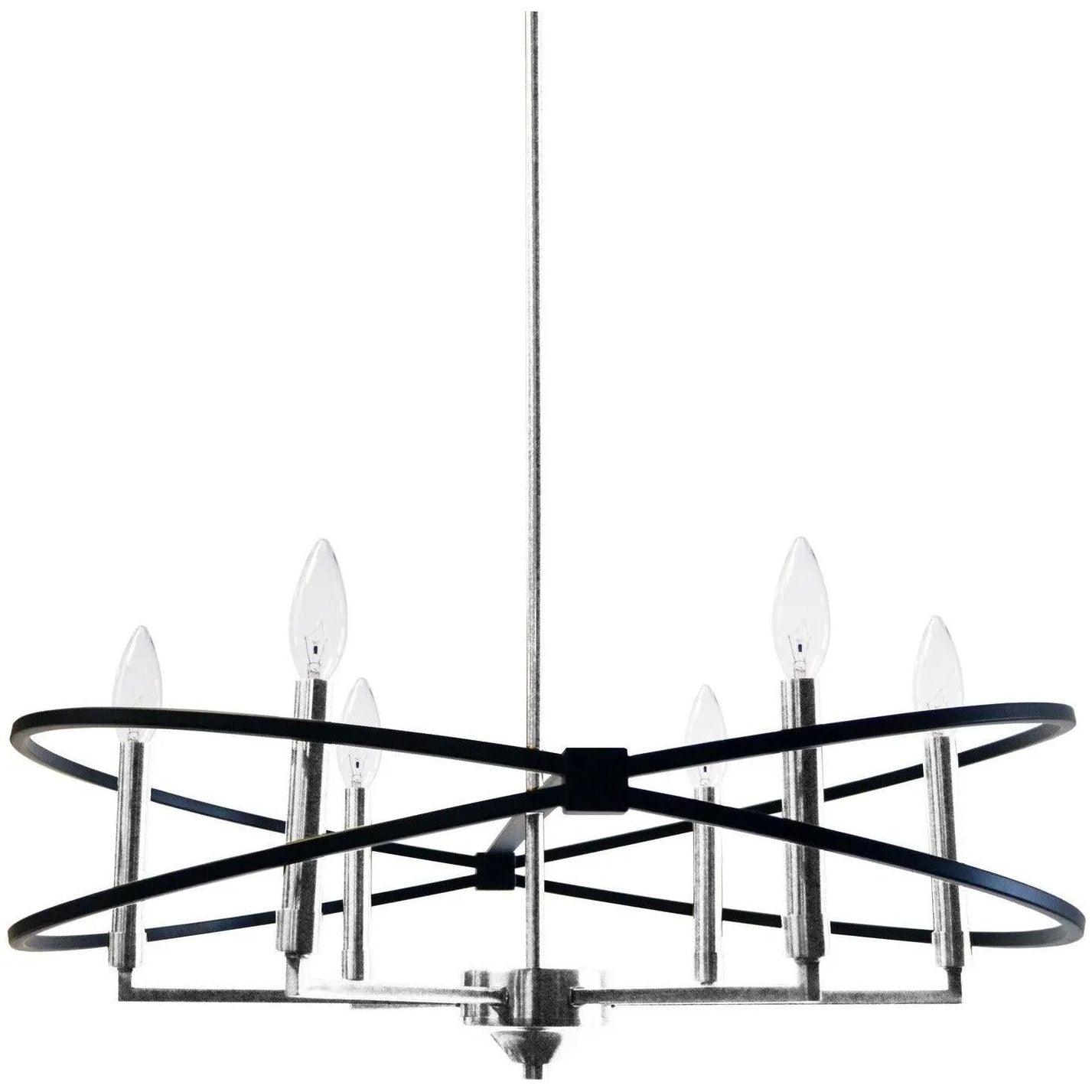 Dainolite - Paloma Chandelier - PAL-276C-PC-MB - Canada Light Shop
