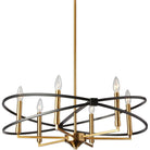 Dainolite - Paloma Chandelier - PAL-276C-VB-MB - Canada Light Shop