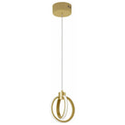 Dainolite - Parson LED Pendant - 9228-614LEDP-AGB - Canada Light Shop