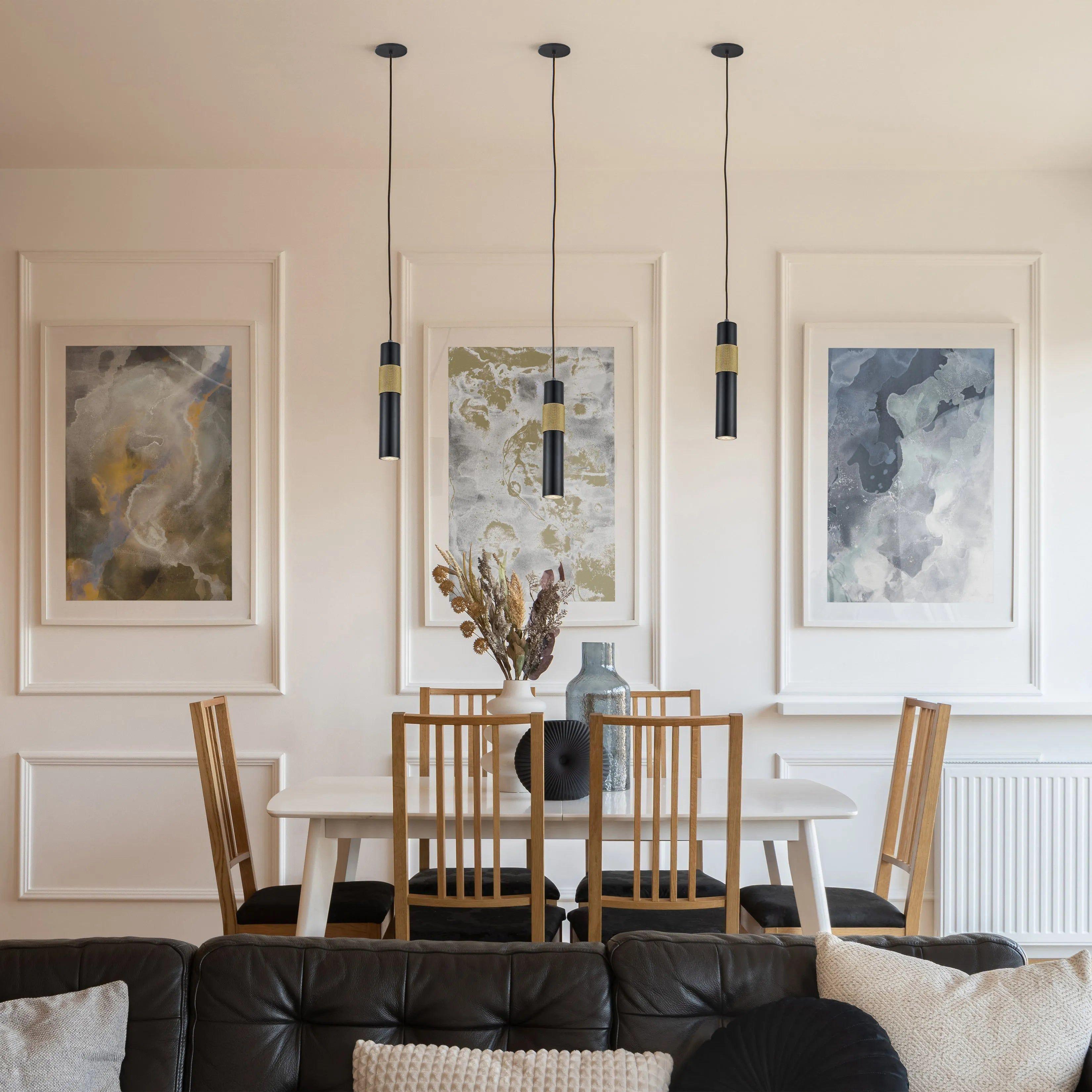 Dainolite - Passwell Pendant - PSW-121P-AGB - Canada Light Shop