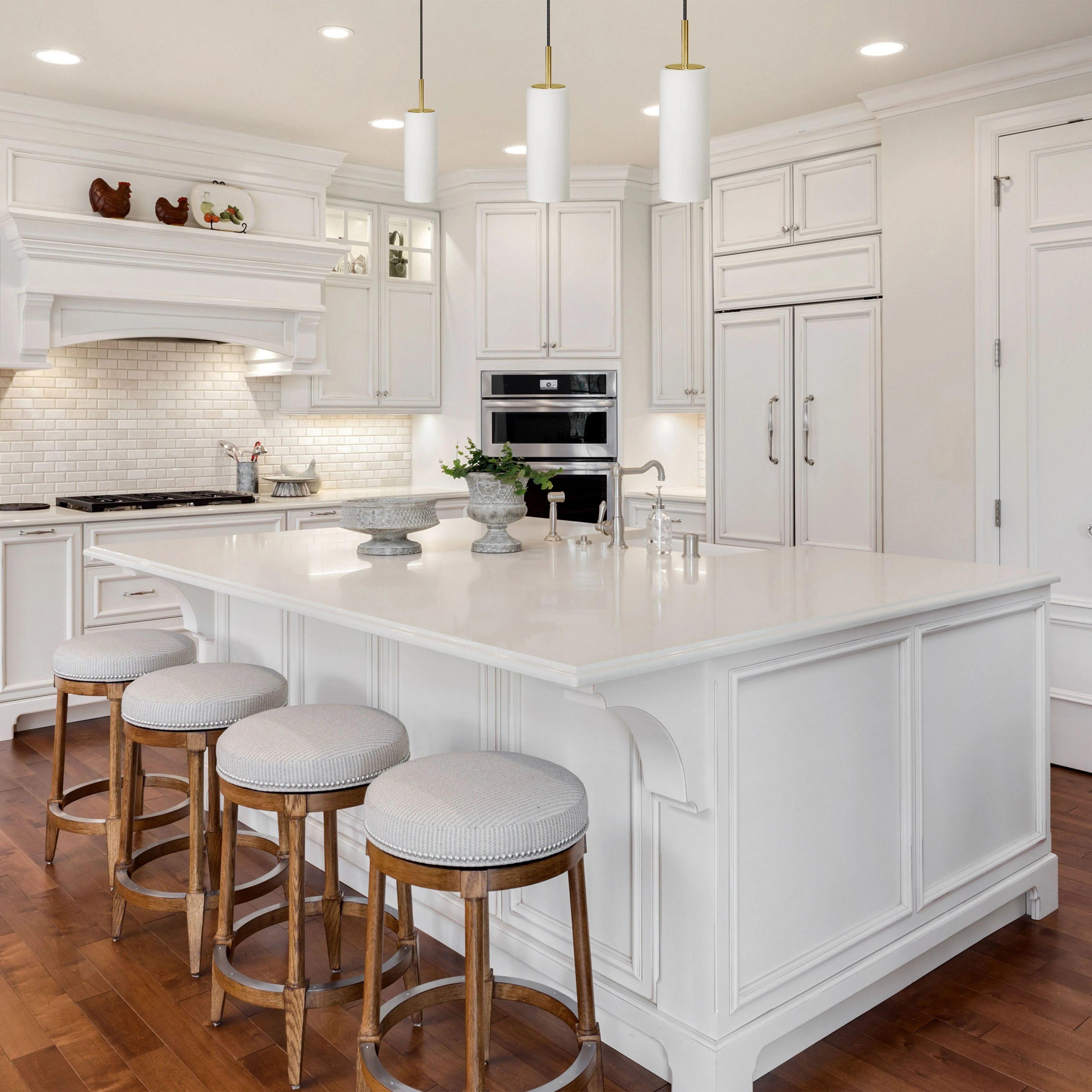 Dainolite - Paza Pendant - 83202-AGB-WH - Canada Light Shop