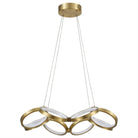 Dainolite - Philo LED Chandelier - PHO-2564LEDC-AGB - Canada Light Shop