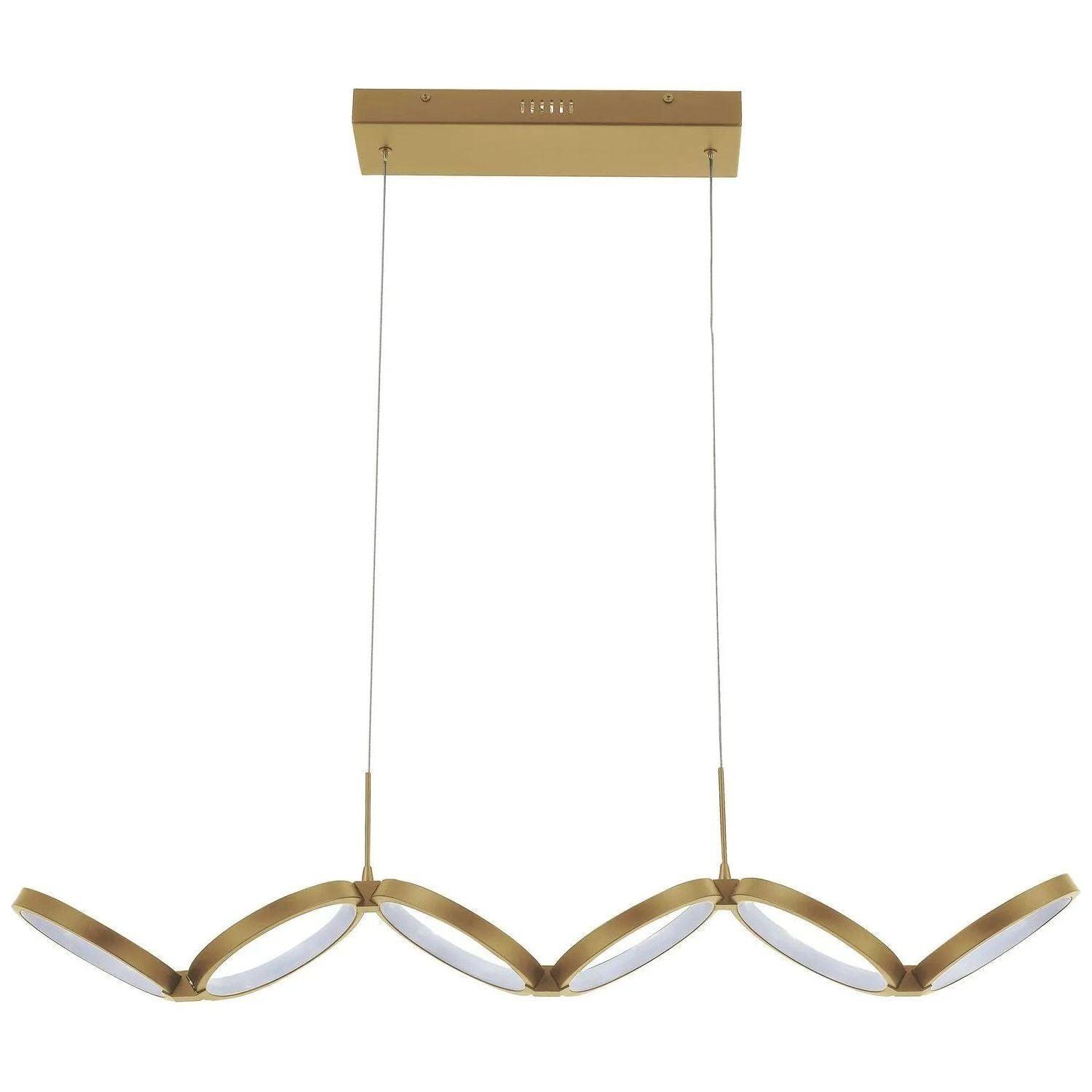 Dainolite - Philo LED Pendant - PHO-4050LEDHP-AGB - Canada Light Shop