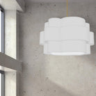 Dainolite - Phlox Chandelier - PLX-284C-AGB-WH - Canada Light Shop