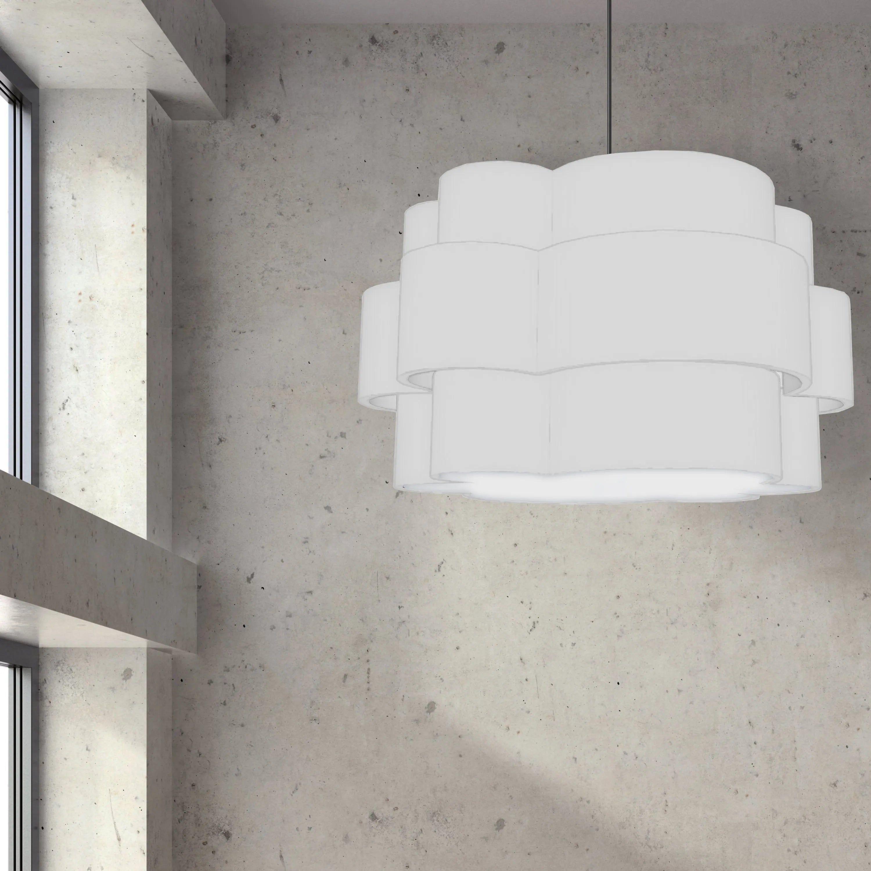 Dainolite - Phlox Chandelier - PLX-284C-AGB-WH - Canada Light Shop