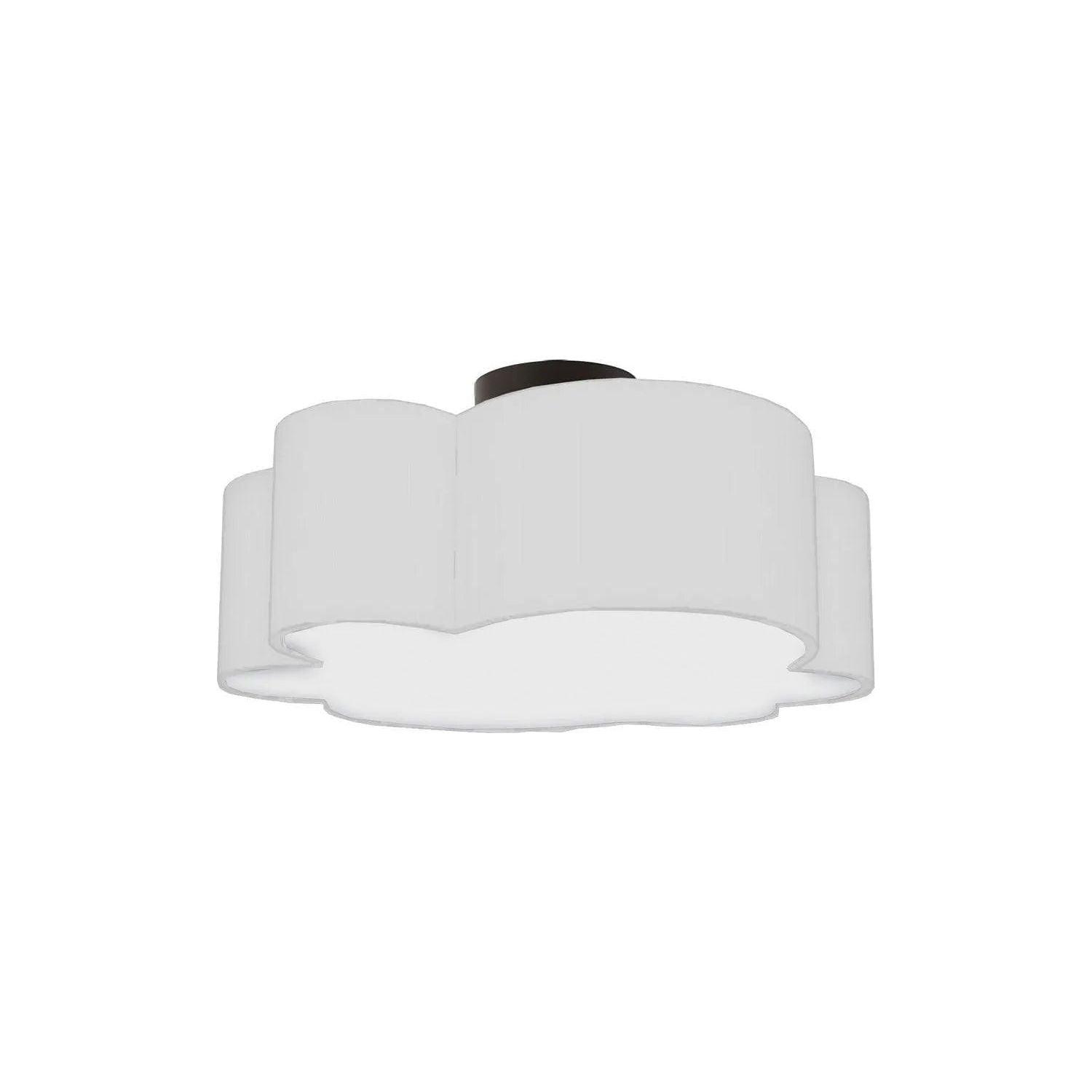 Dainolite - Phlox Flush Mount - PLX-152FH-MB-WH - Canada Light Shop