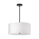 Dainolite - Porscha Pendant - POR-224P-MB-WH - Canada Light Shop