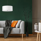 Dainolite - Porscha Pendant - POR-224P-MB-WH - Canada Light Shop