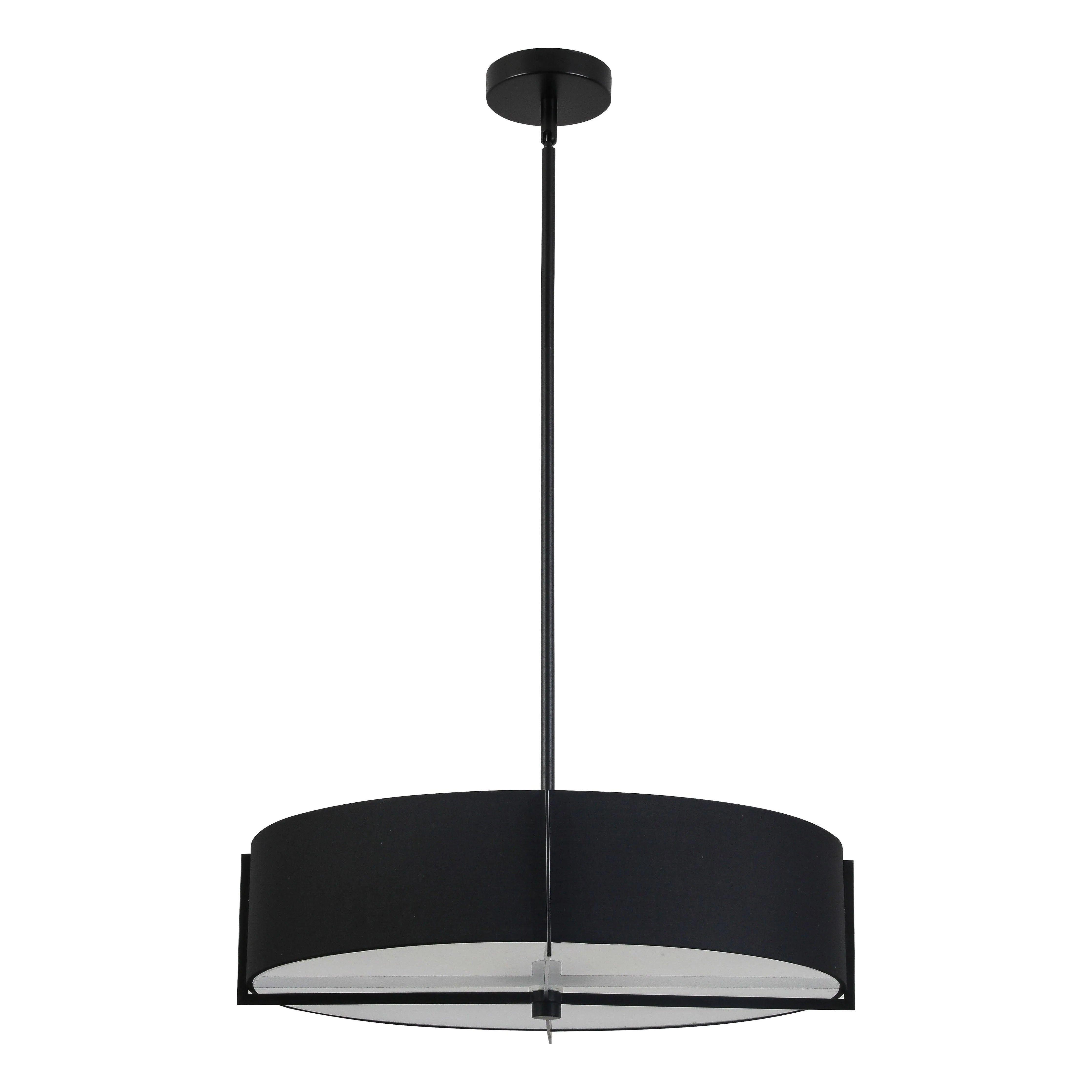 Dainolite - Preston-Pendant - PST-214P-MB-BK - Canada Light Shop