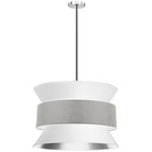 Dainolite - Questa Pendant - QUA-244P-WH-GRY - Canada Light Shop